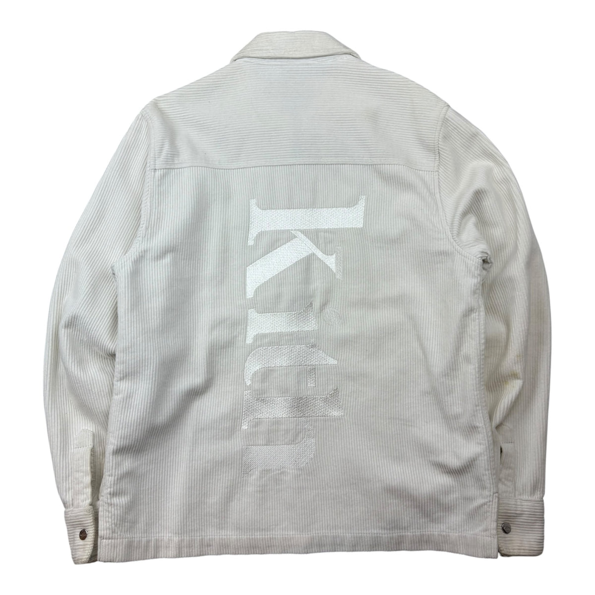 Kith Corduroy Ginza Zip Up Jacket White