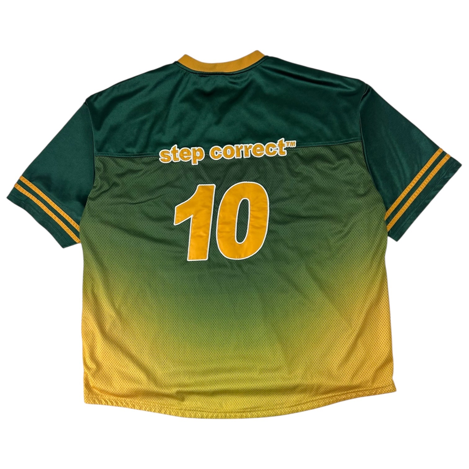Vintage Clint’s Football Jersey Green/Yellow