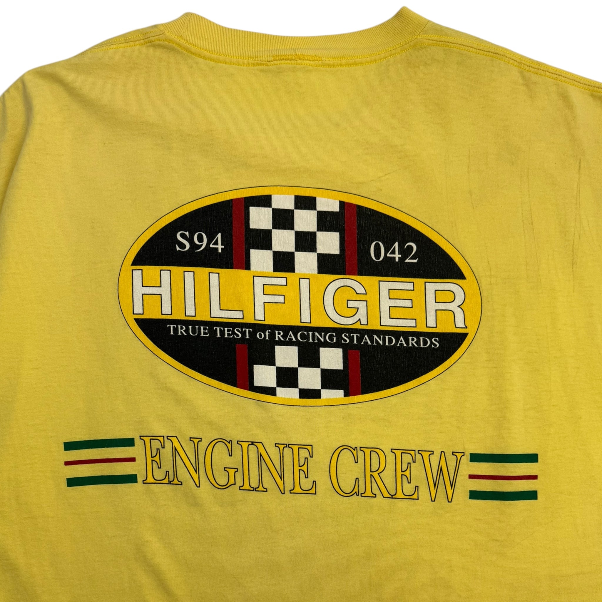 Vintage Tommy Hilfiger F1 Monaco Engine Crew T-Shirt