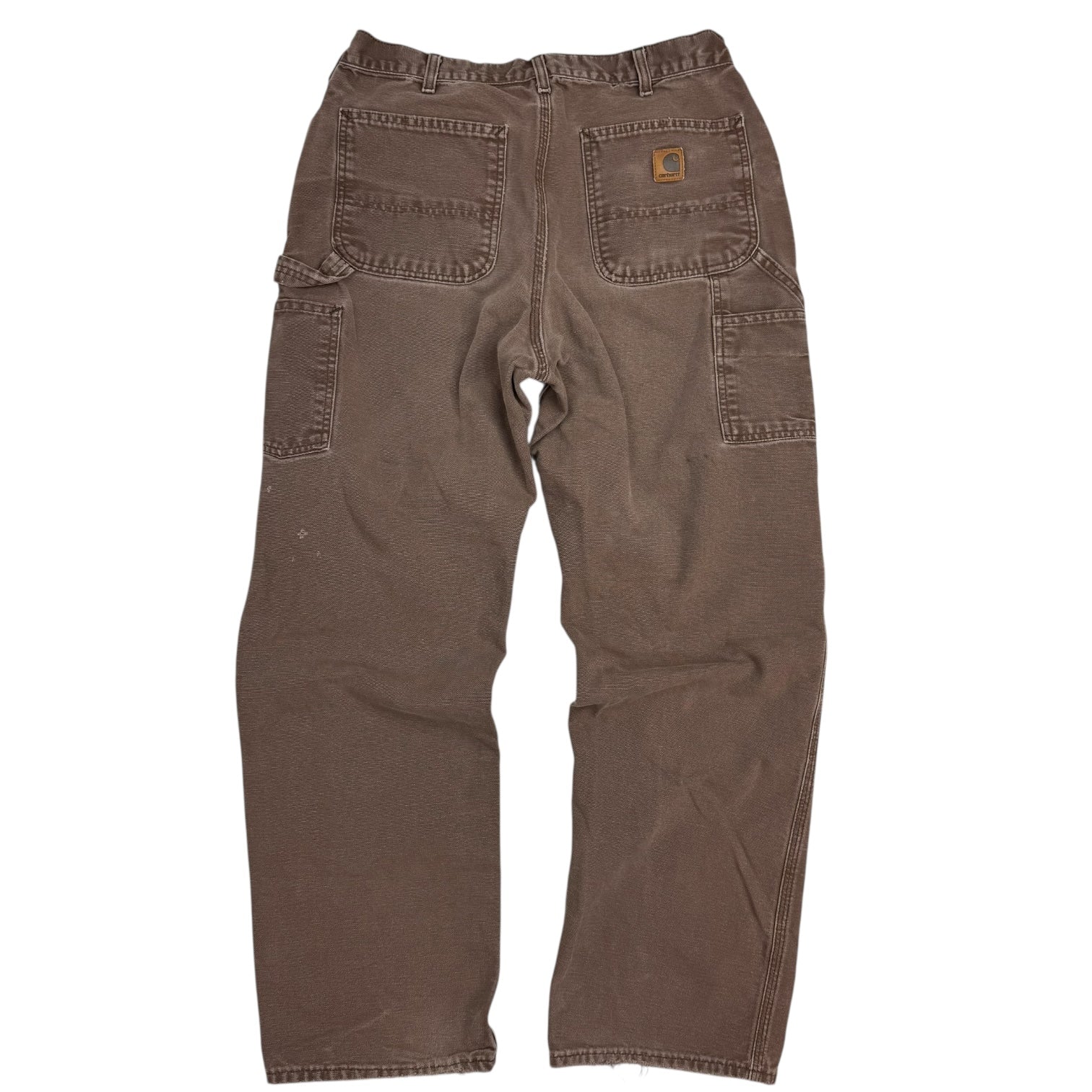 Vintage Carhartt Dungaree Pants Chocolate Brown