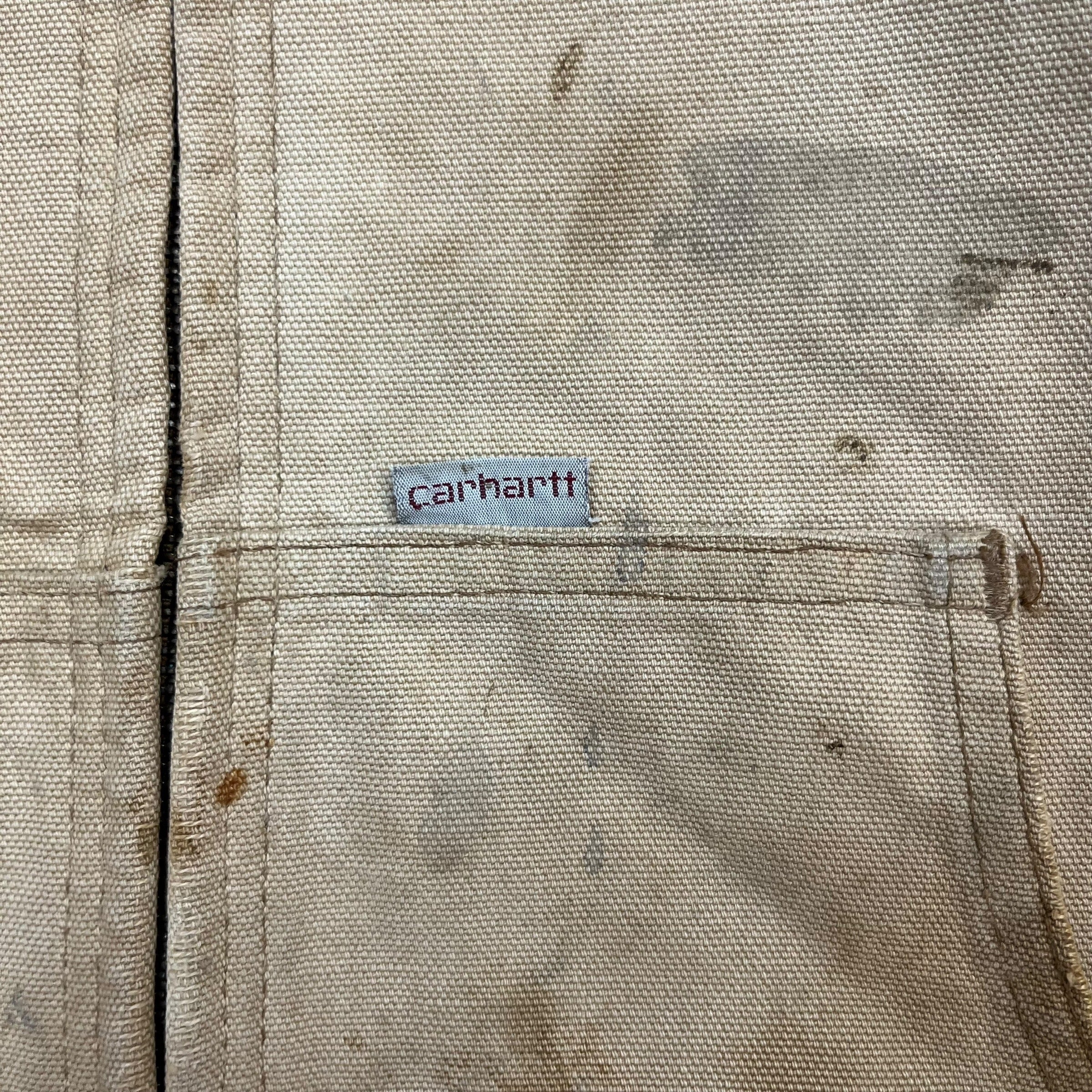 Vintage Carhartt Active Jacket Sun Faded Tan