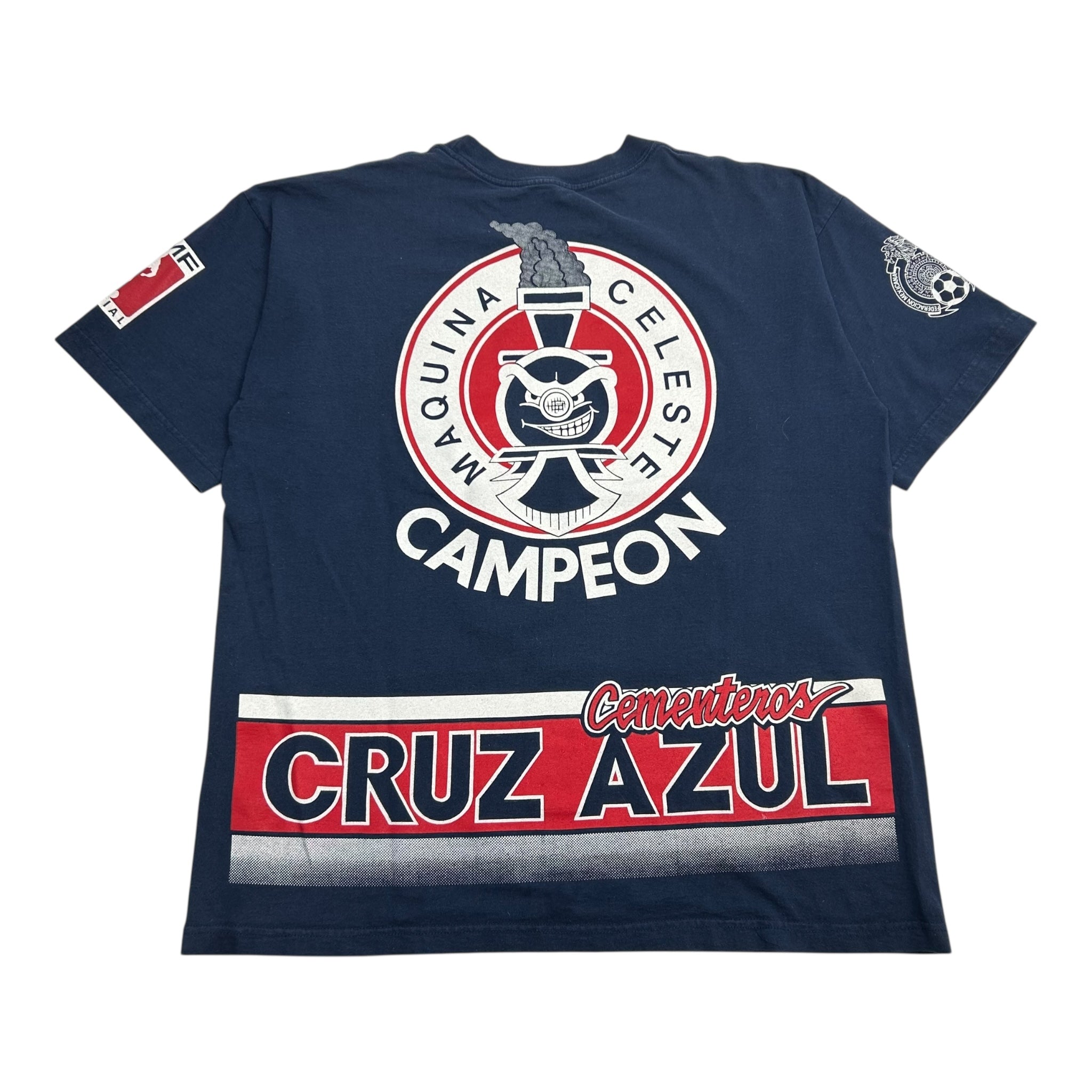 Vintage Cruz Azul Mexico Soccer Tee