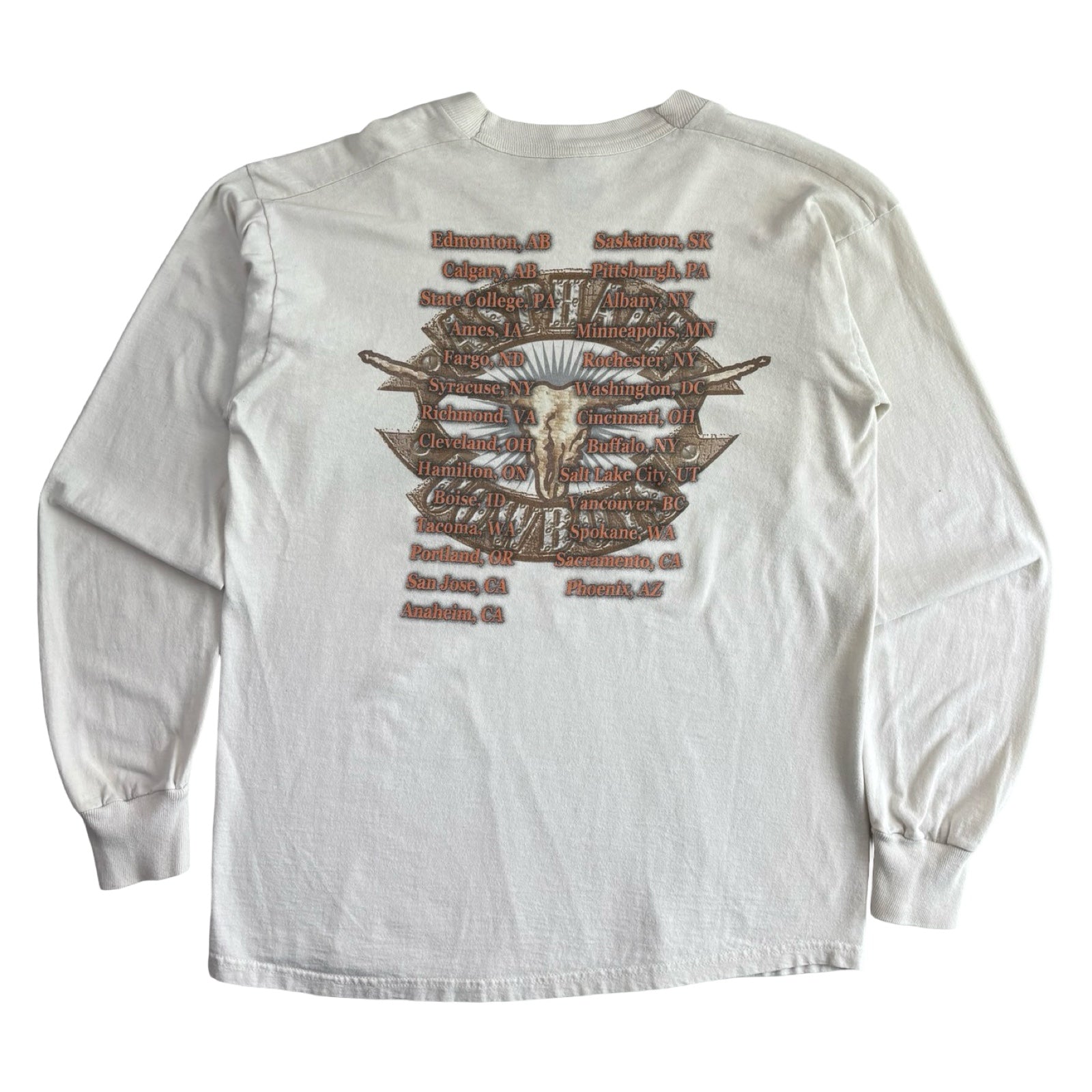 1990s Brooks & Dunn Tour L/S White