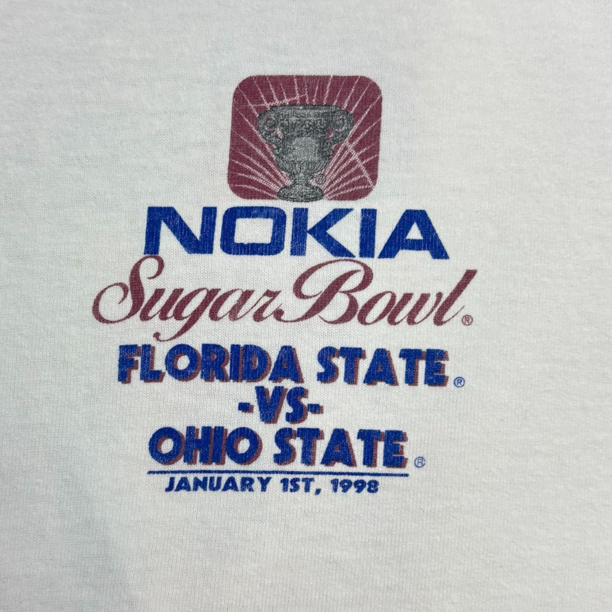1998 Nokia "Sugar Bowl" Florida VS Ohio State T-Shirt