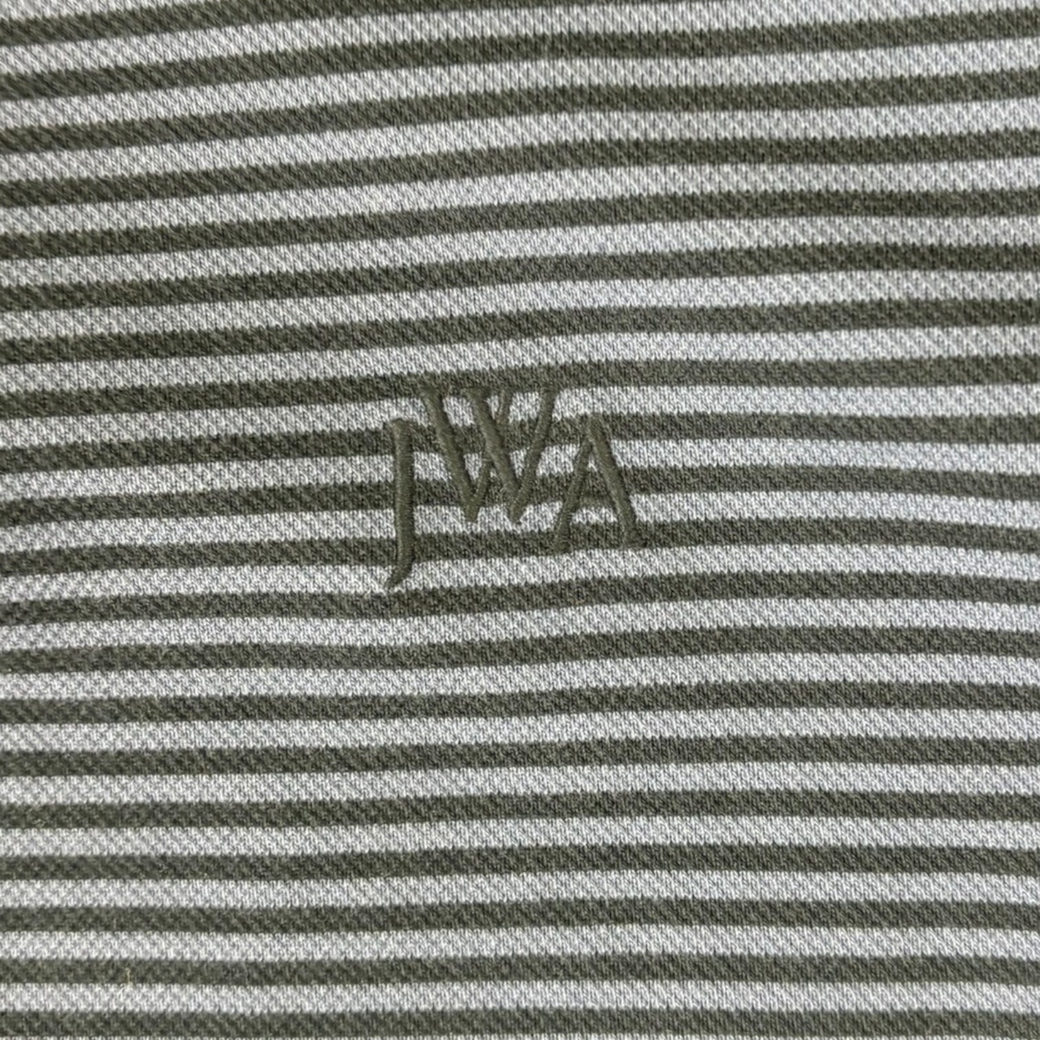 JW Anderson x Uniqlo Striped Dry Pique Polo T-Shirt Blue
