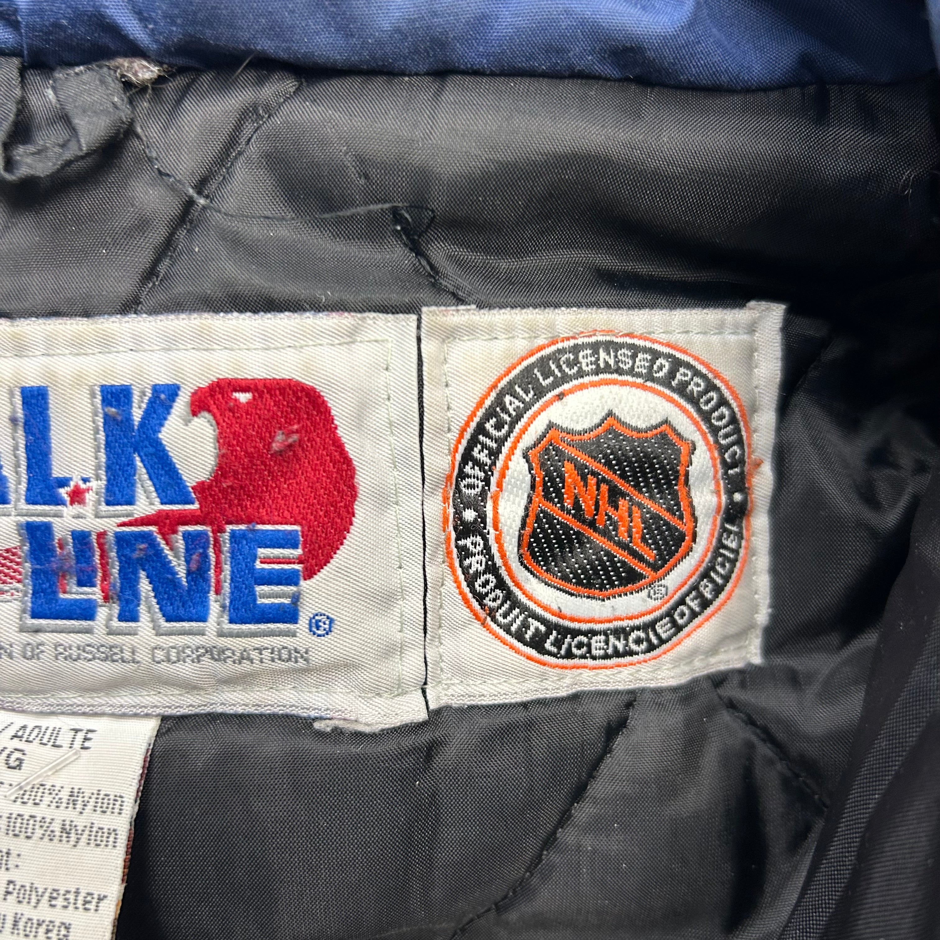 Vintage Toronto Maple Leafs Chalk Line Parka Jacket
