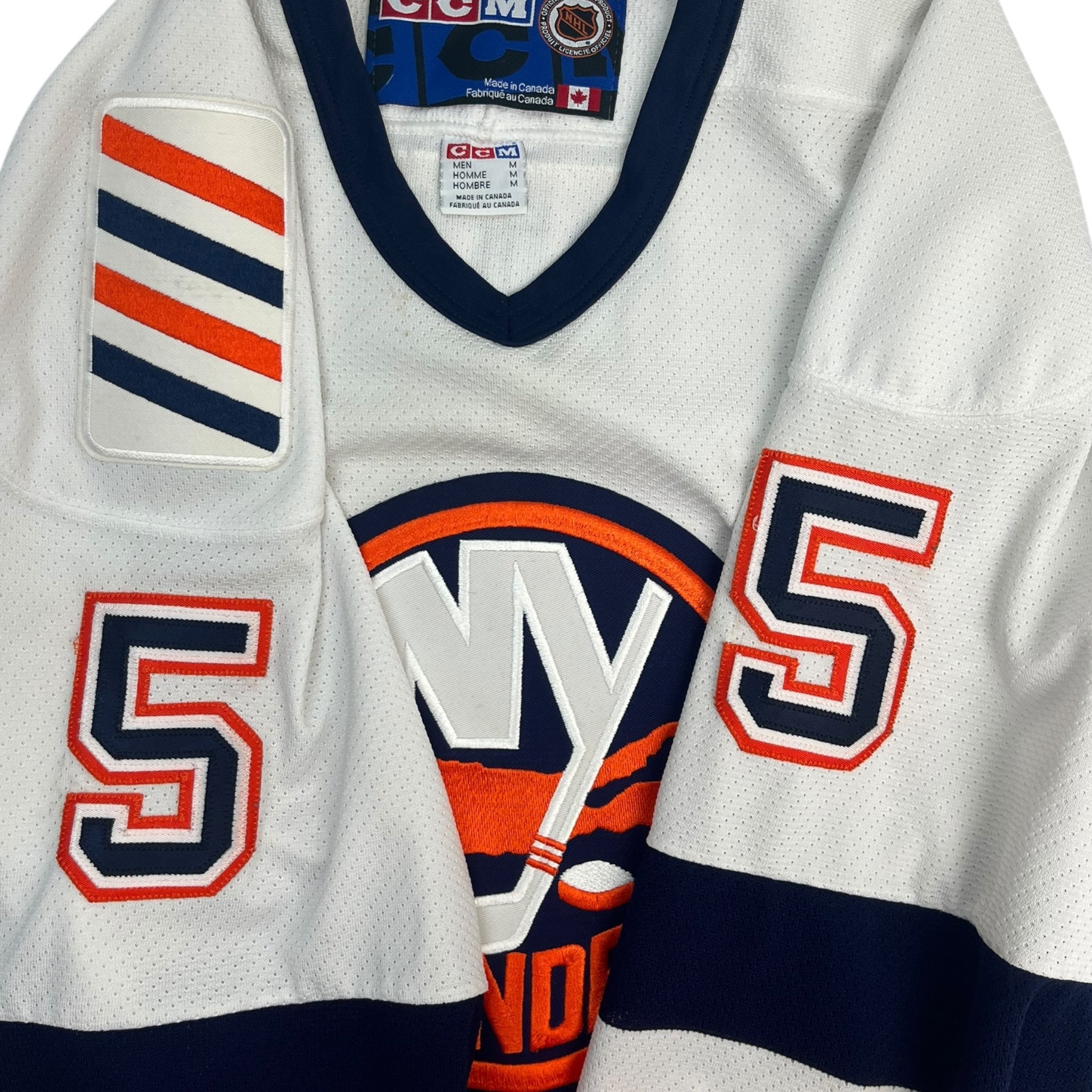 Vintage New York Islanders Denis Potvin #5 CCM Hockey Jersey