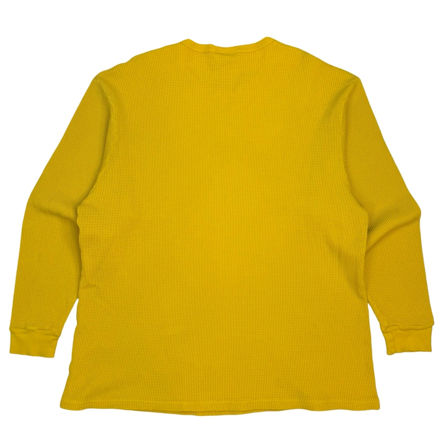 Vintage Polo Ralph Lauren Jeans Waffle Knit Longsleeve Yellow