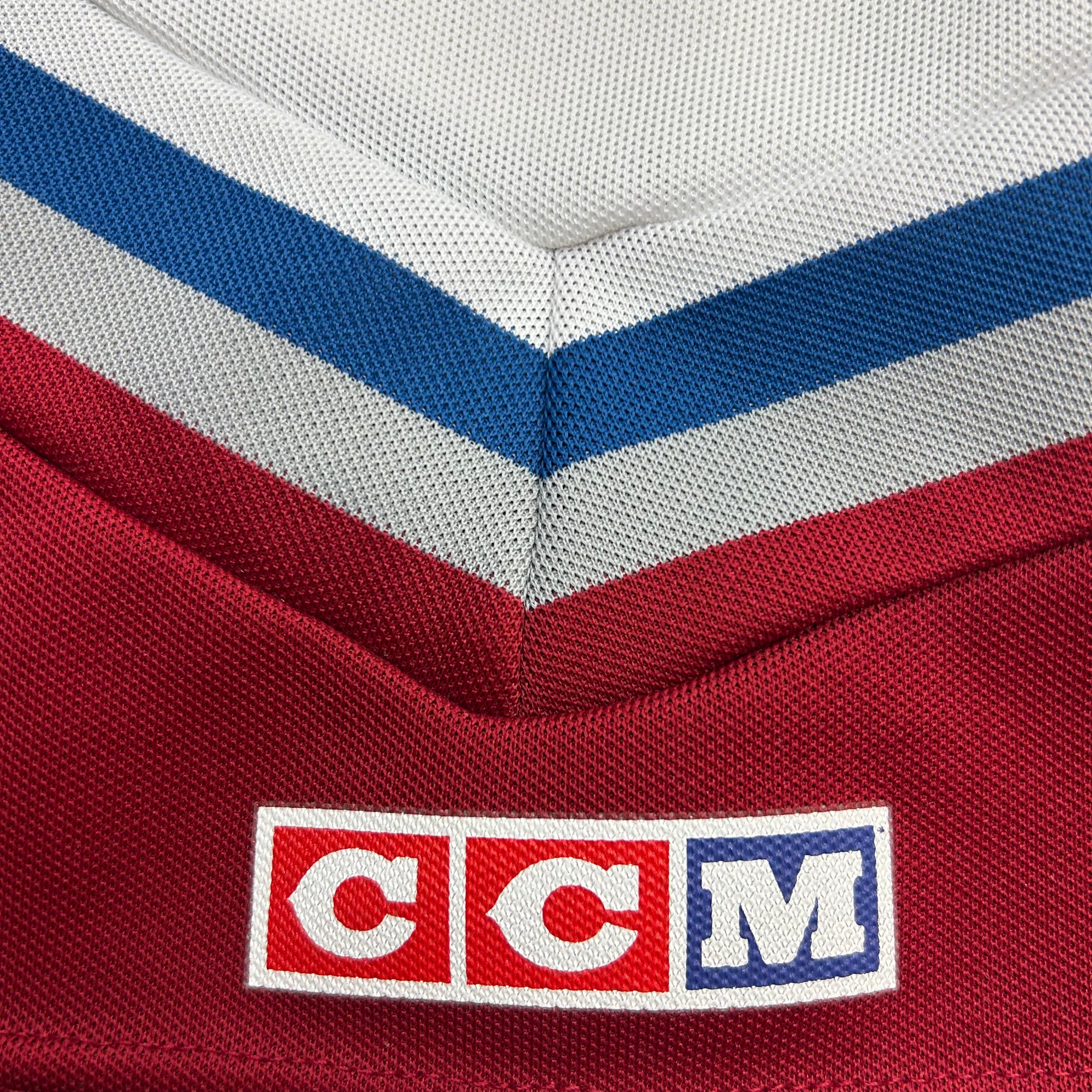 Vintage Colorado Avalanche CCM Hockey Jersey