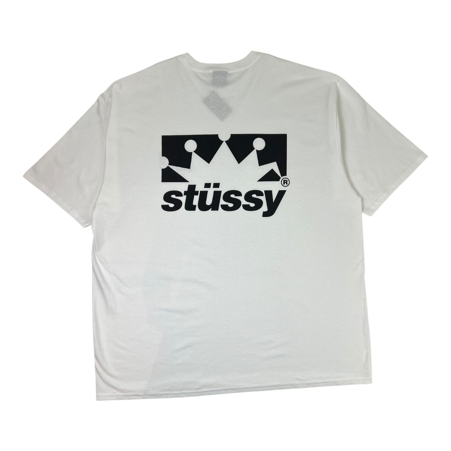 Stussy Box Crown T-Shirt White