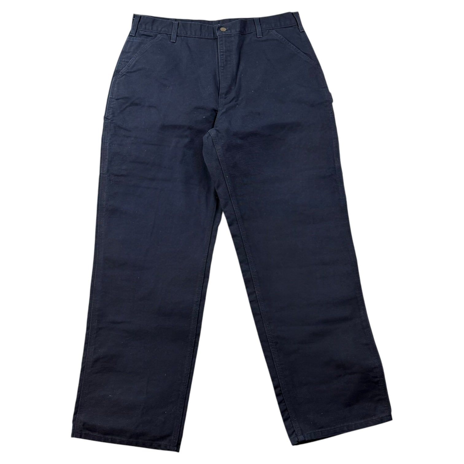 Vintage Carhartt Dungaree Pants Navy Blue