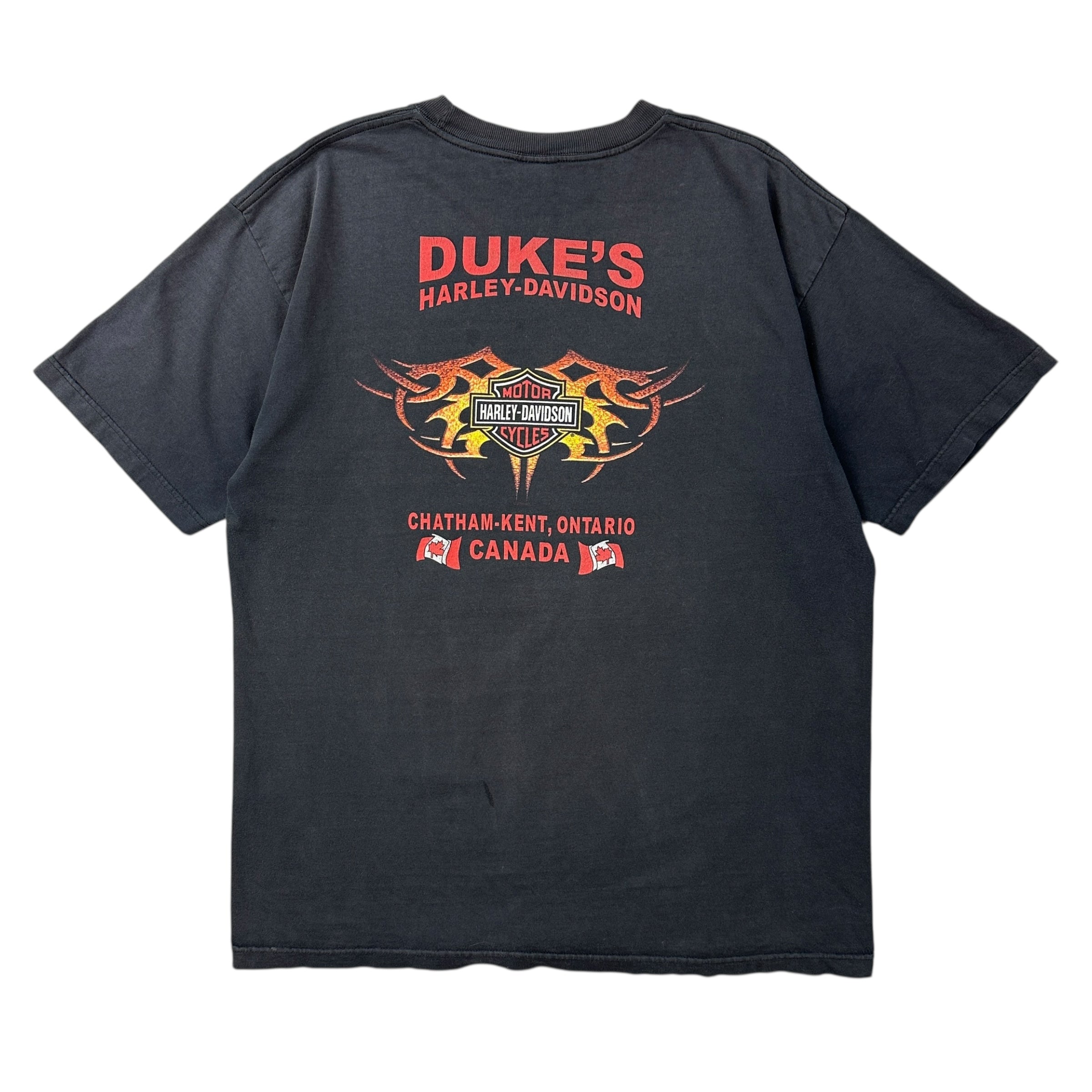 2004 Harley Davidson Dukes Chatham-Kent Ontario Tee Black