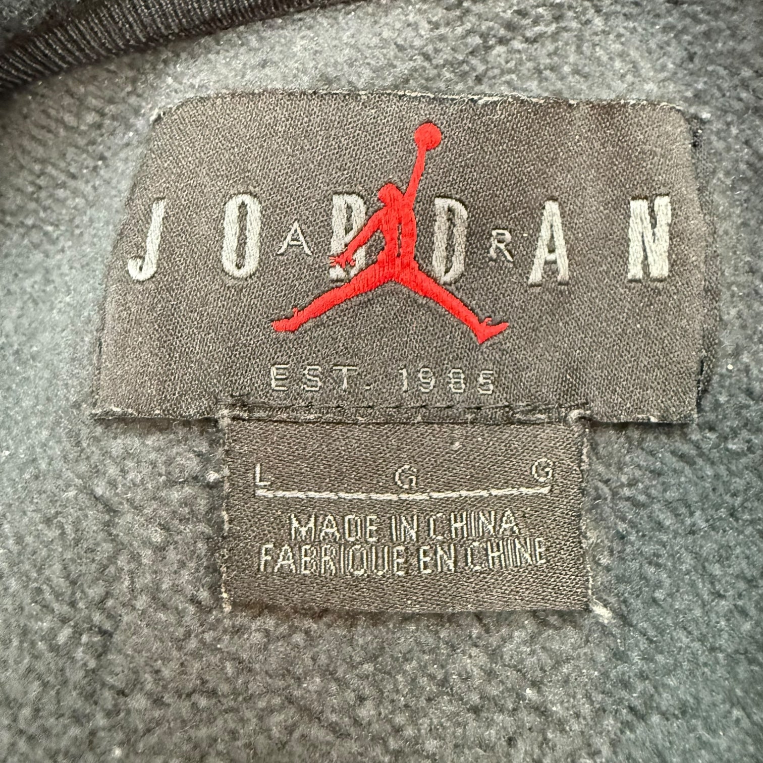 Off-White x Air Jordan Hoodie Black