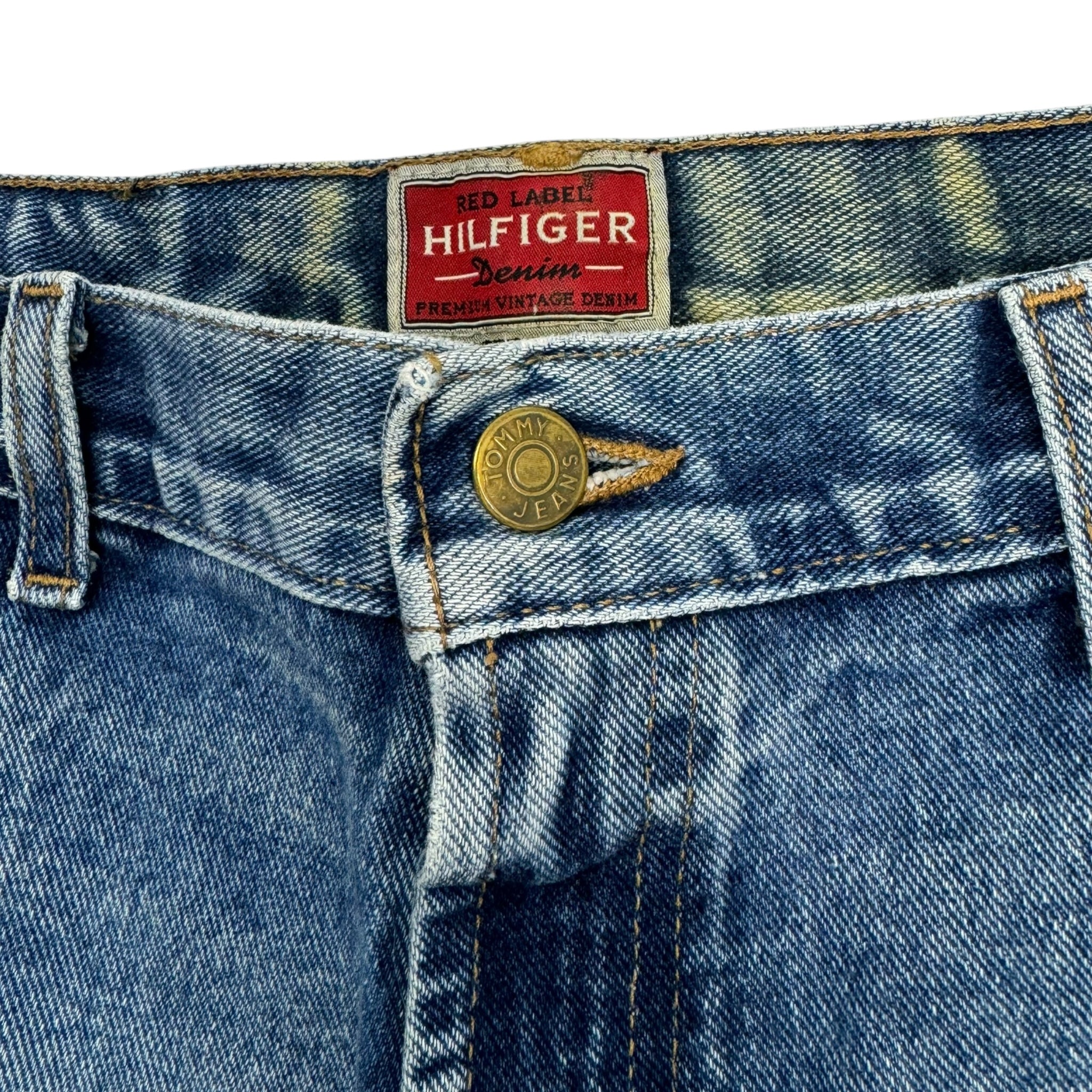 Vintage Tommy Hilfiger Light Wash Denim Shorts