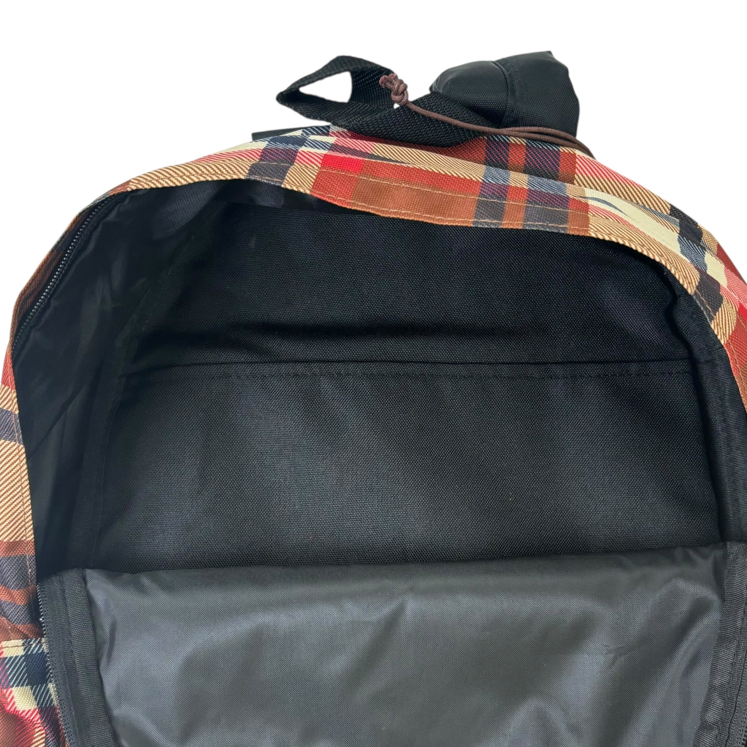 BAPE FW22 Check Daypack Backpack Red