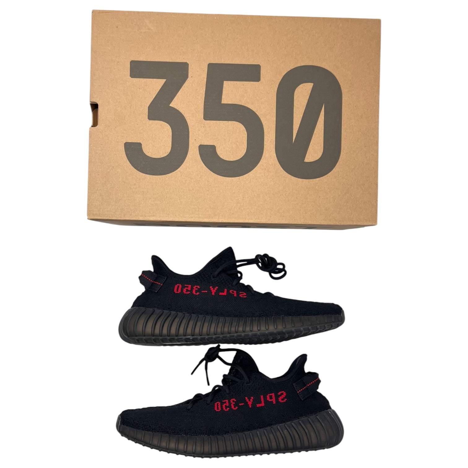 Adidas Yeezy Boost 350 Black Red (Used)