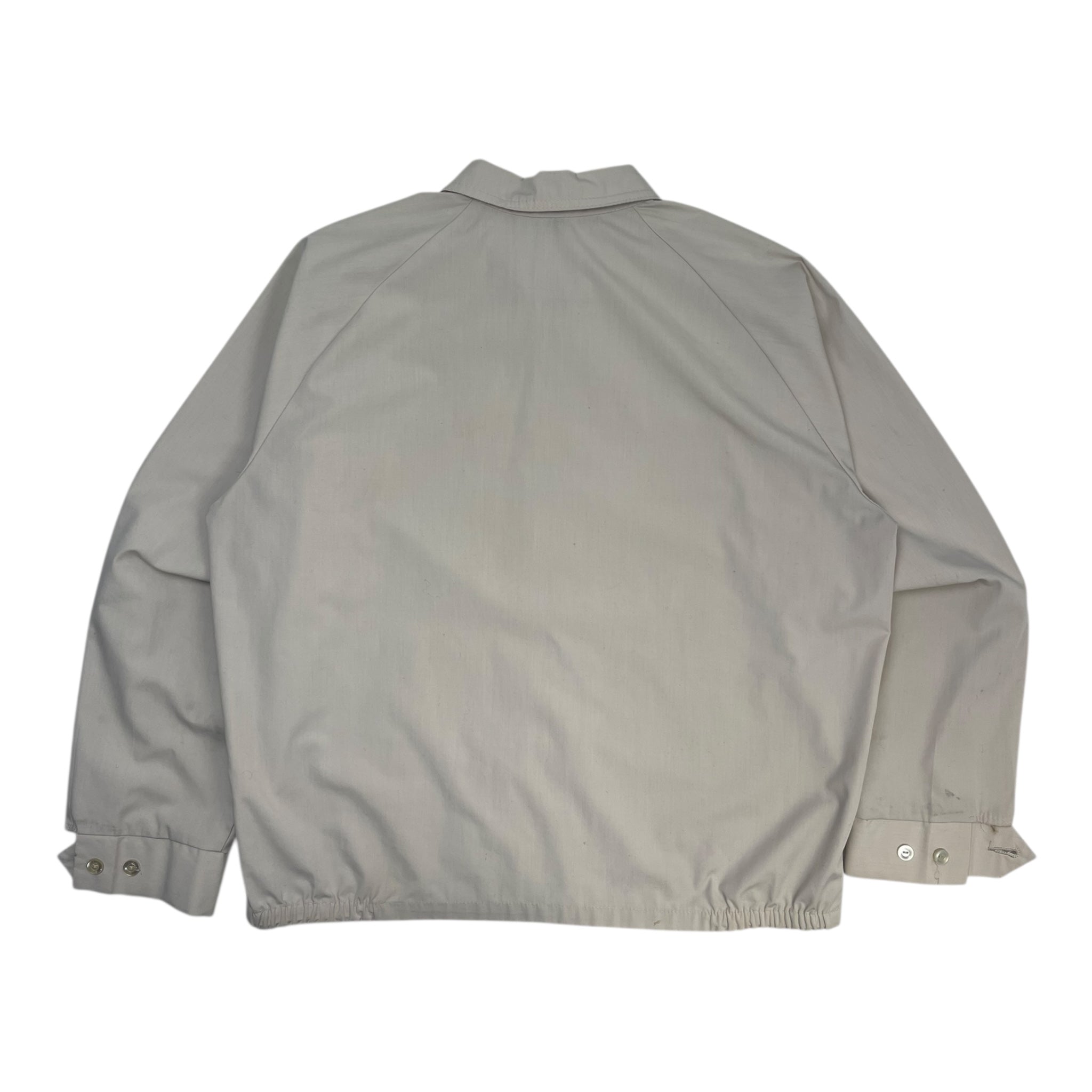 Vintage Blank Cropped Zip Up Jacket