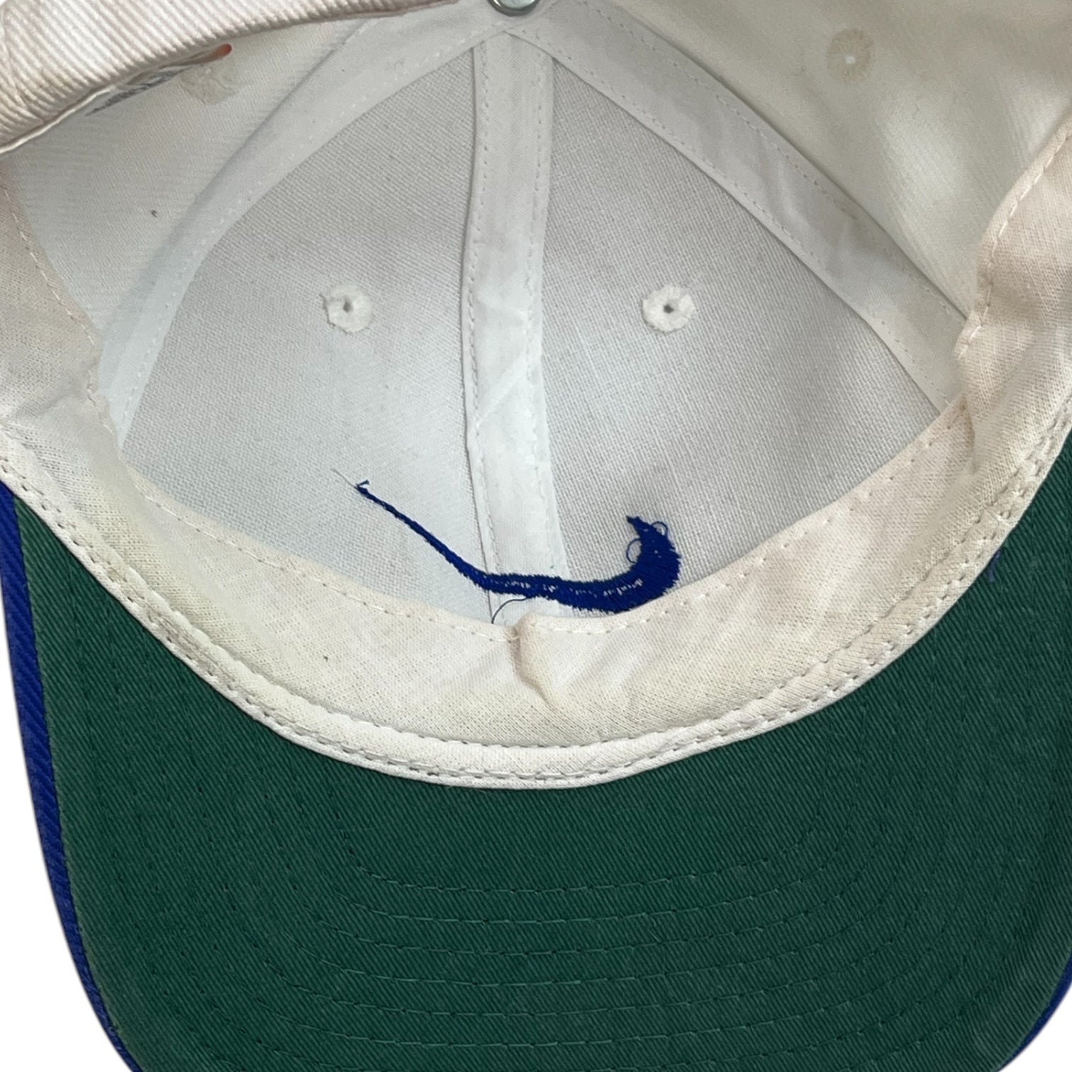 Vintage Nike SnapBack Hat White/Blue