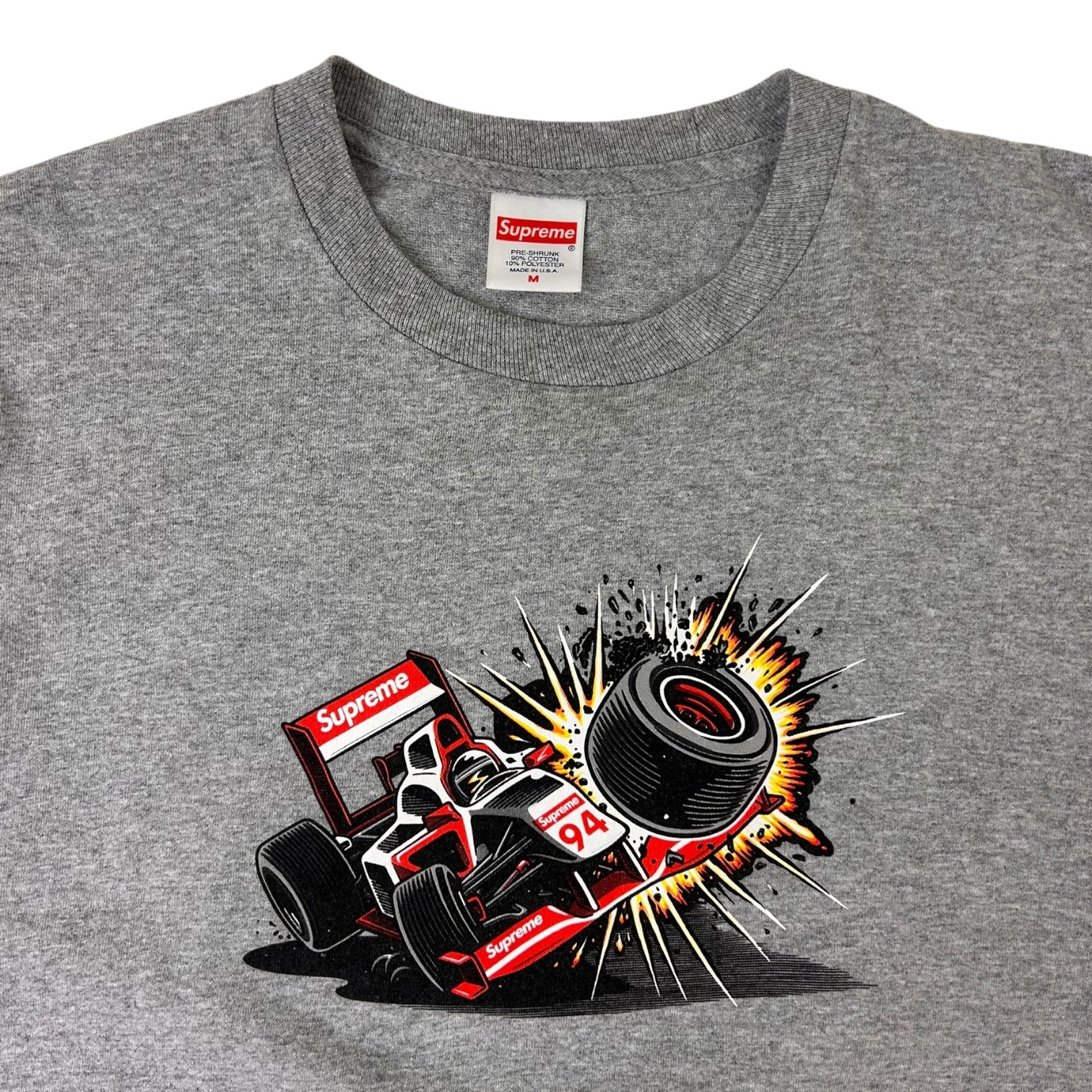 Supreme Crash T-Shirt Grey