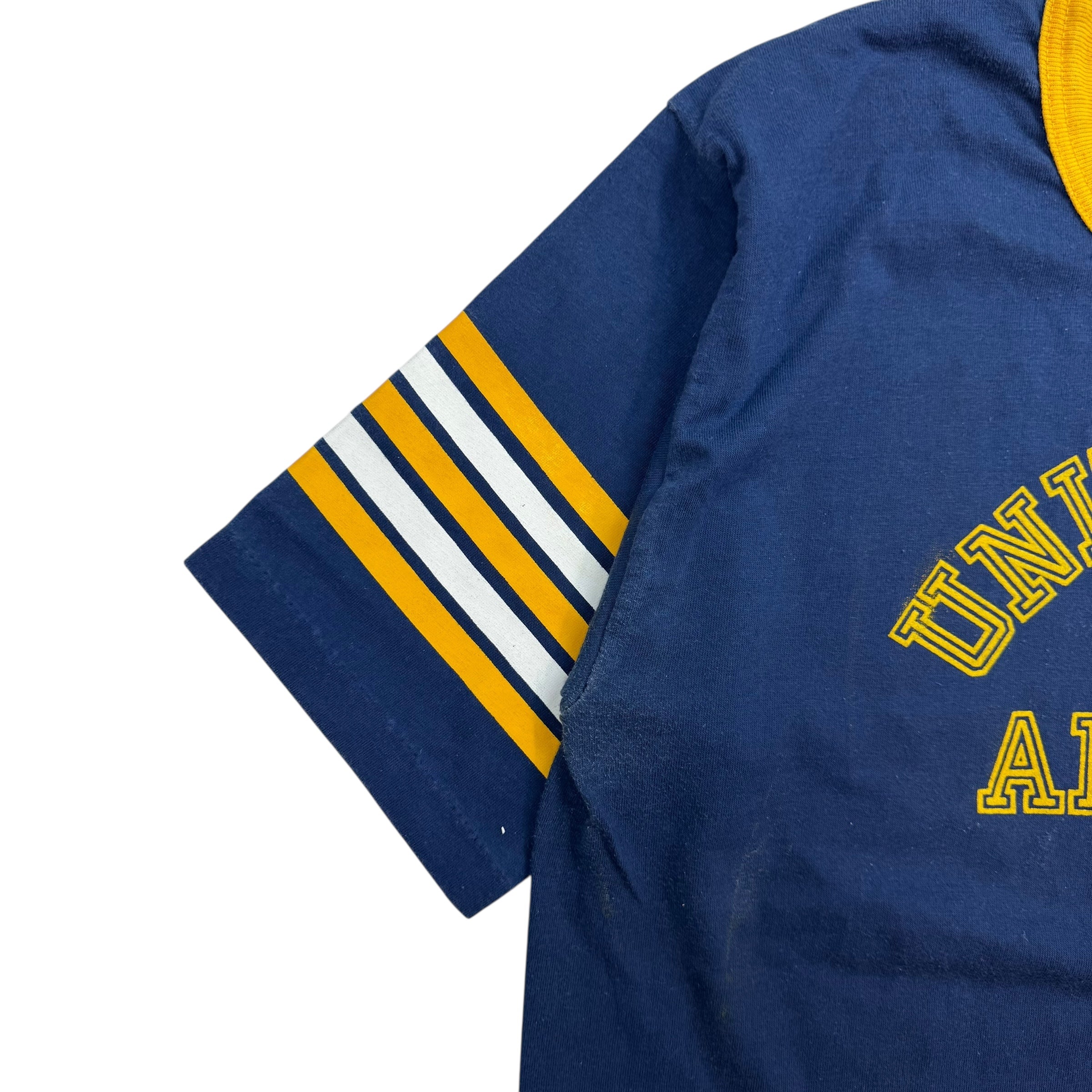 Vintage 1970's University Of Alberta Tee Navy Blue