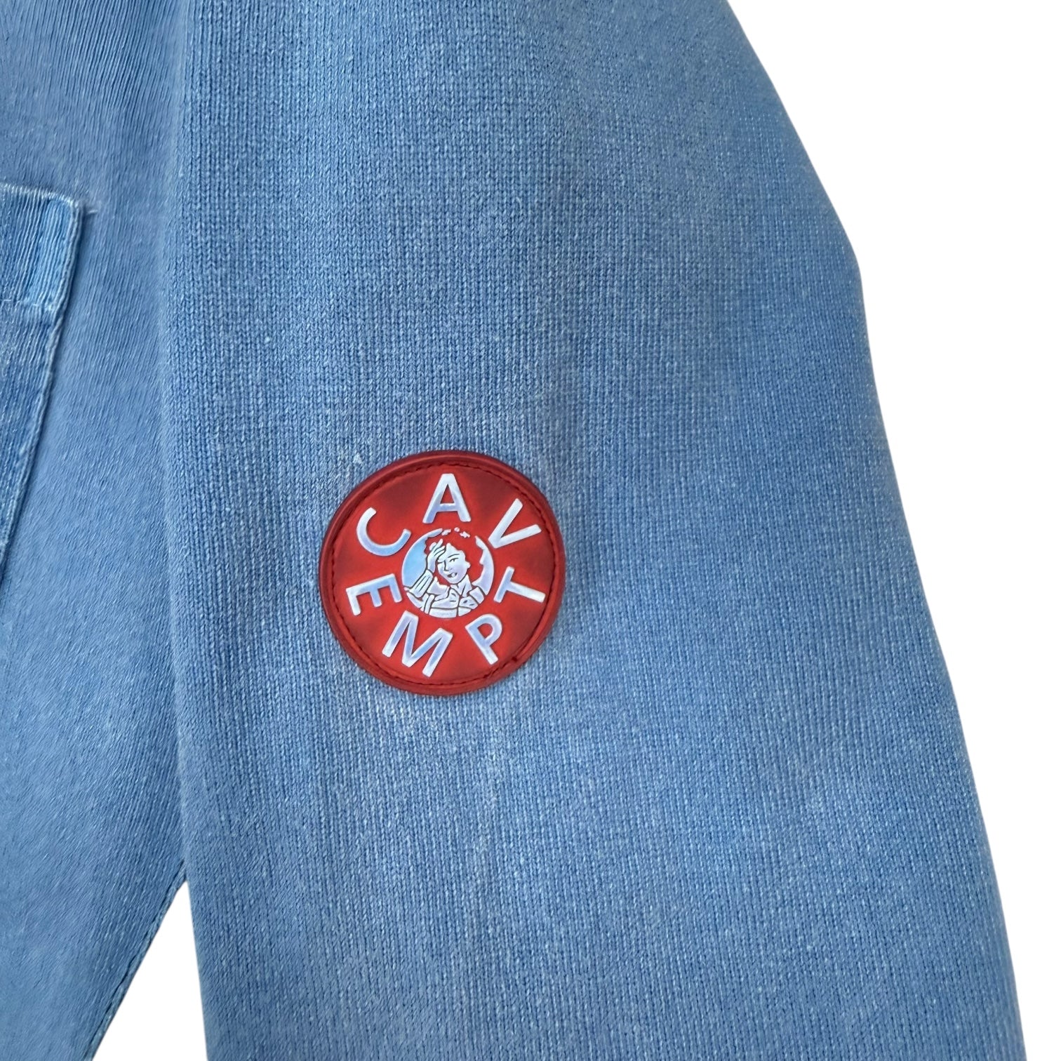 CAV EMPT Overdye Turtle Kneck L/S Tee Blue/Black