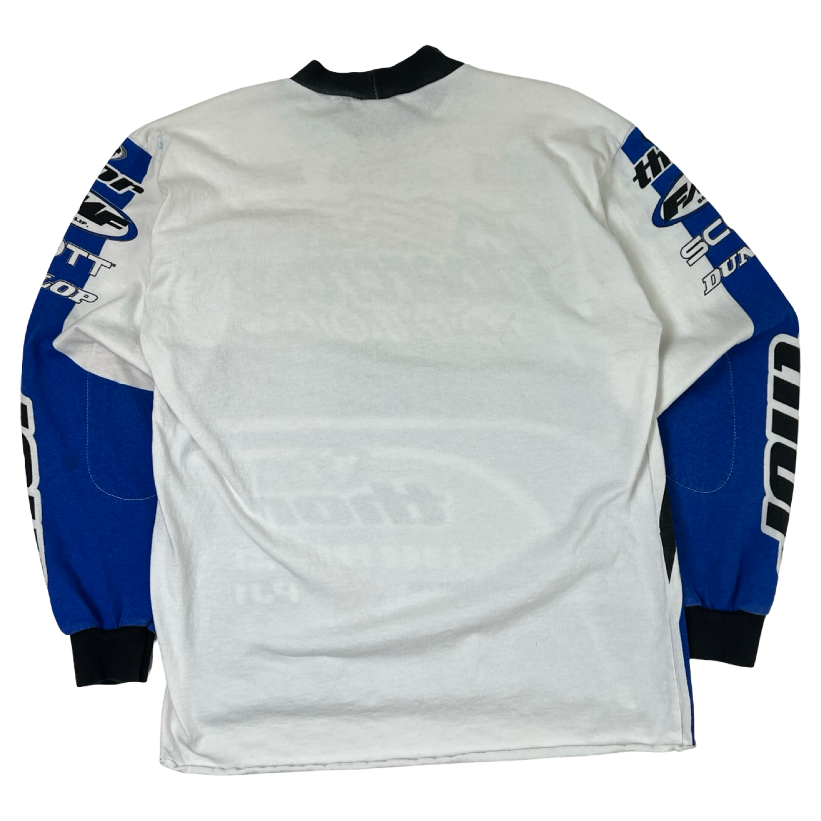 Vintage 1990’s Thor Supercross Series USA Tour Long-Sleeve Racing Jersey Blue