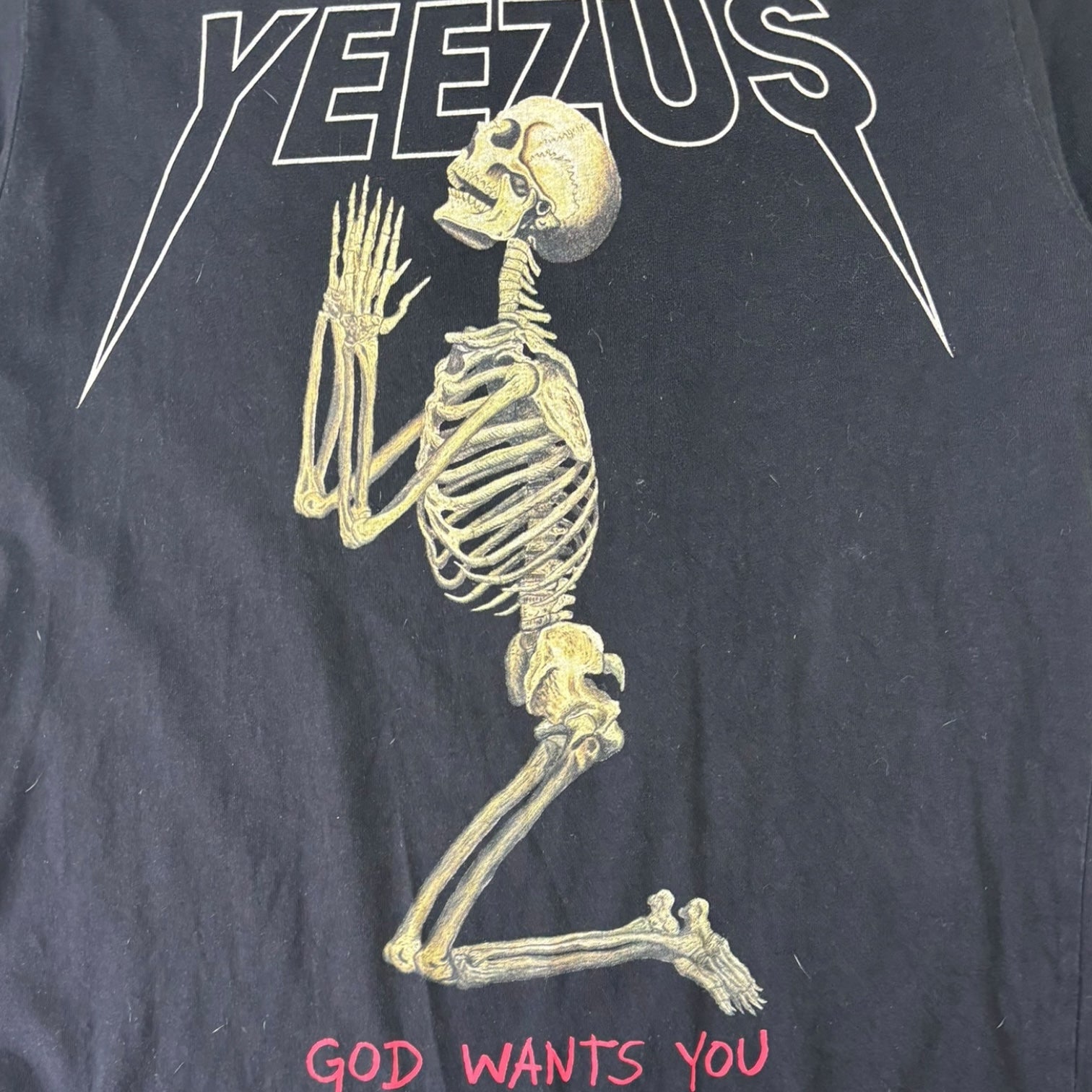 Kanye West Yeezus “God Wants You” T-Short Black