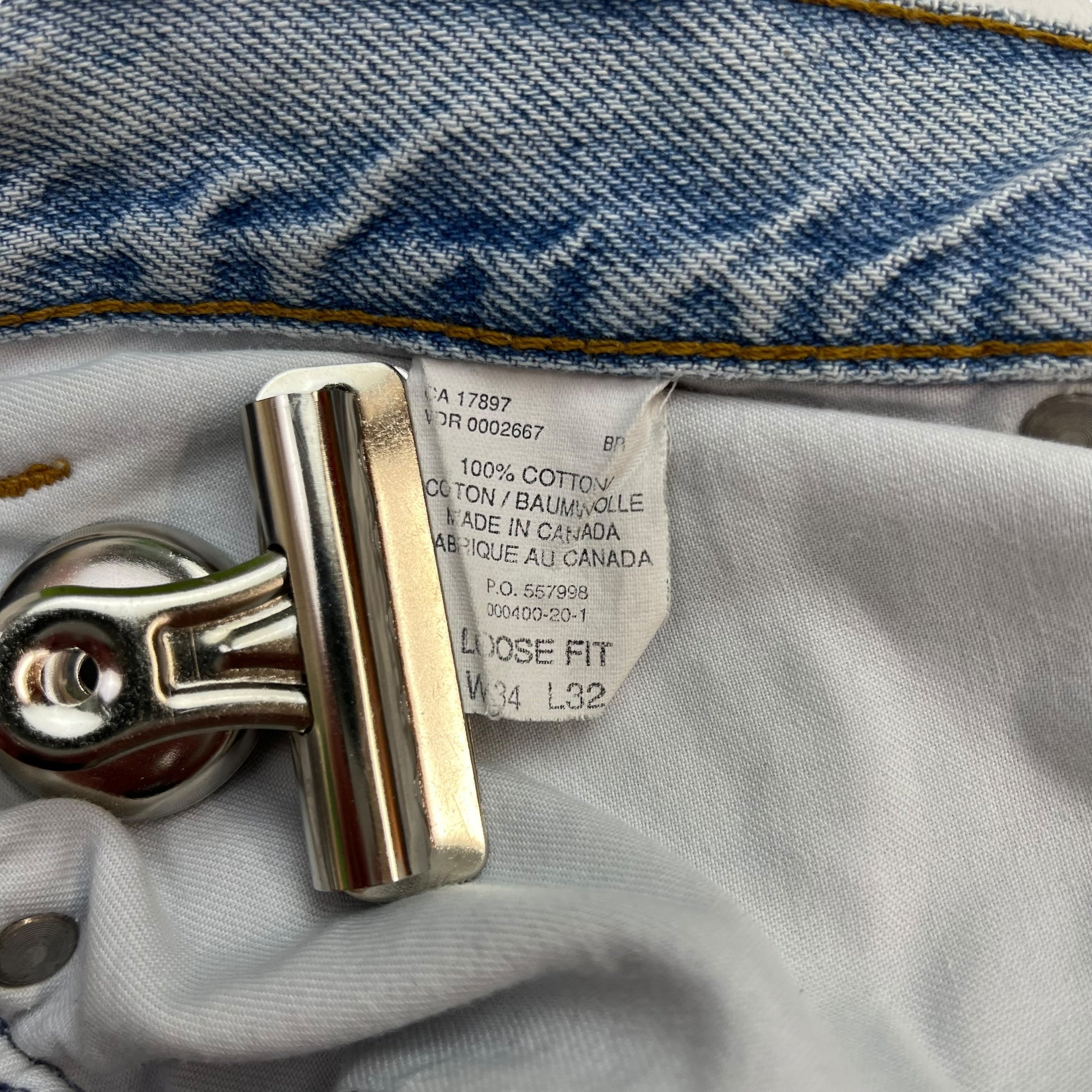 Vintage Gap Denim Basics Denim Pants Light Wash