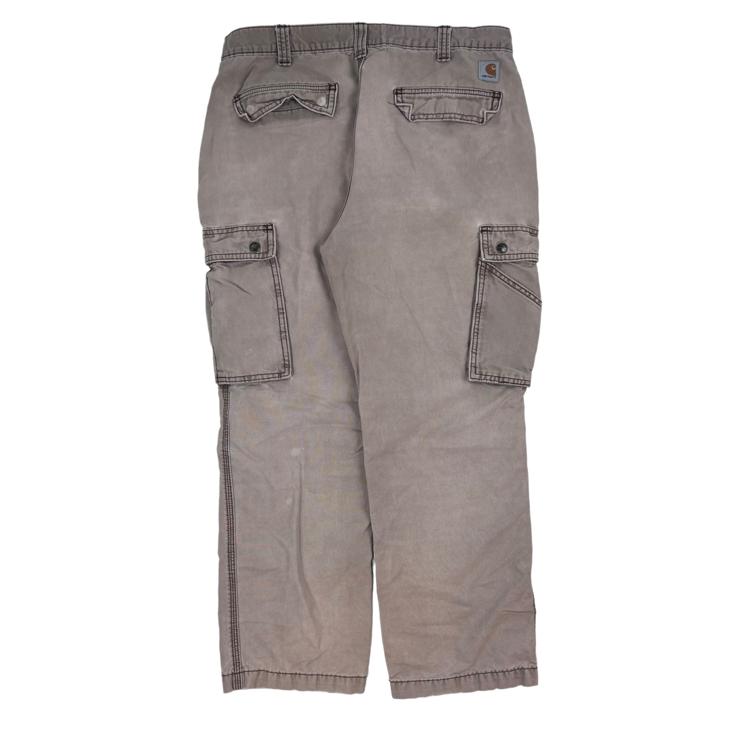 Vintage Carhartt Contrast Stitch Cargo Pants Beige