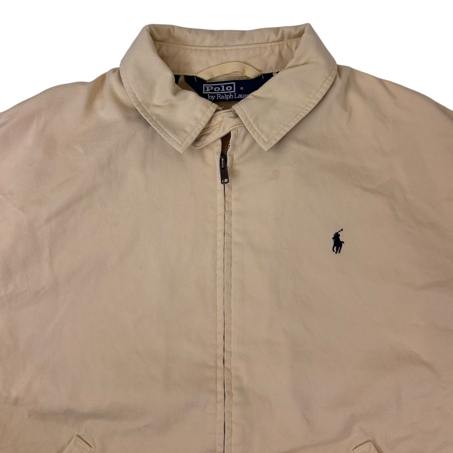 Vintage Polo Ralph Lauren Harrington Jacket Yellow