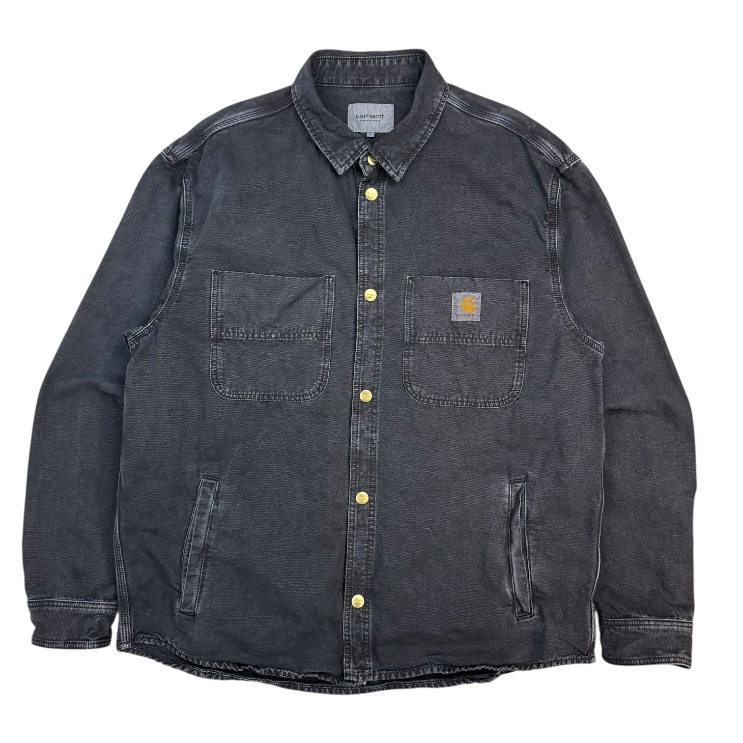 Carhartt WIP Conro L/S Button Up Shirt Black