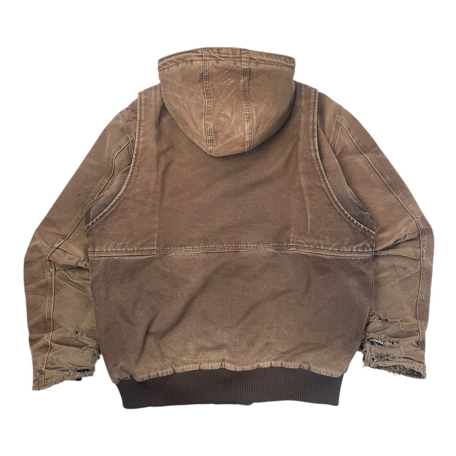 Carhartt Active Jacket Distressed Dark Brown