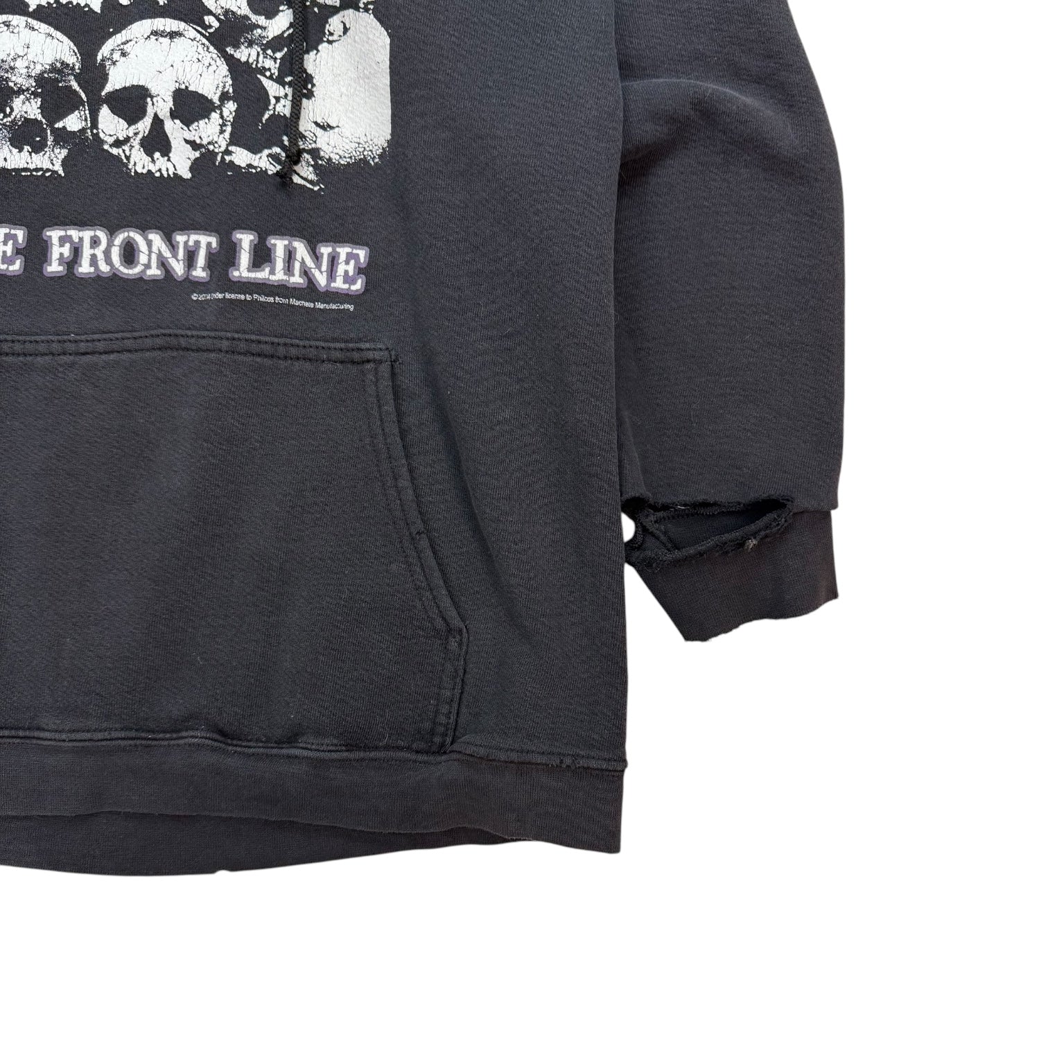 2004 The Casualties ‘On The Frontline’ Hoodie Black