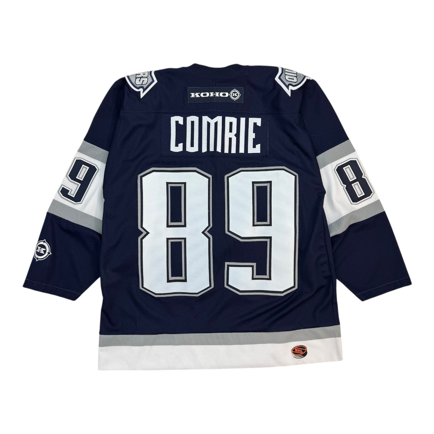 2006 Koho Edmonton Oilers McFarlane Oil Drop Mike Comrie Jersey Blue