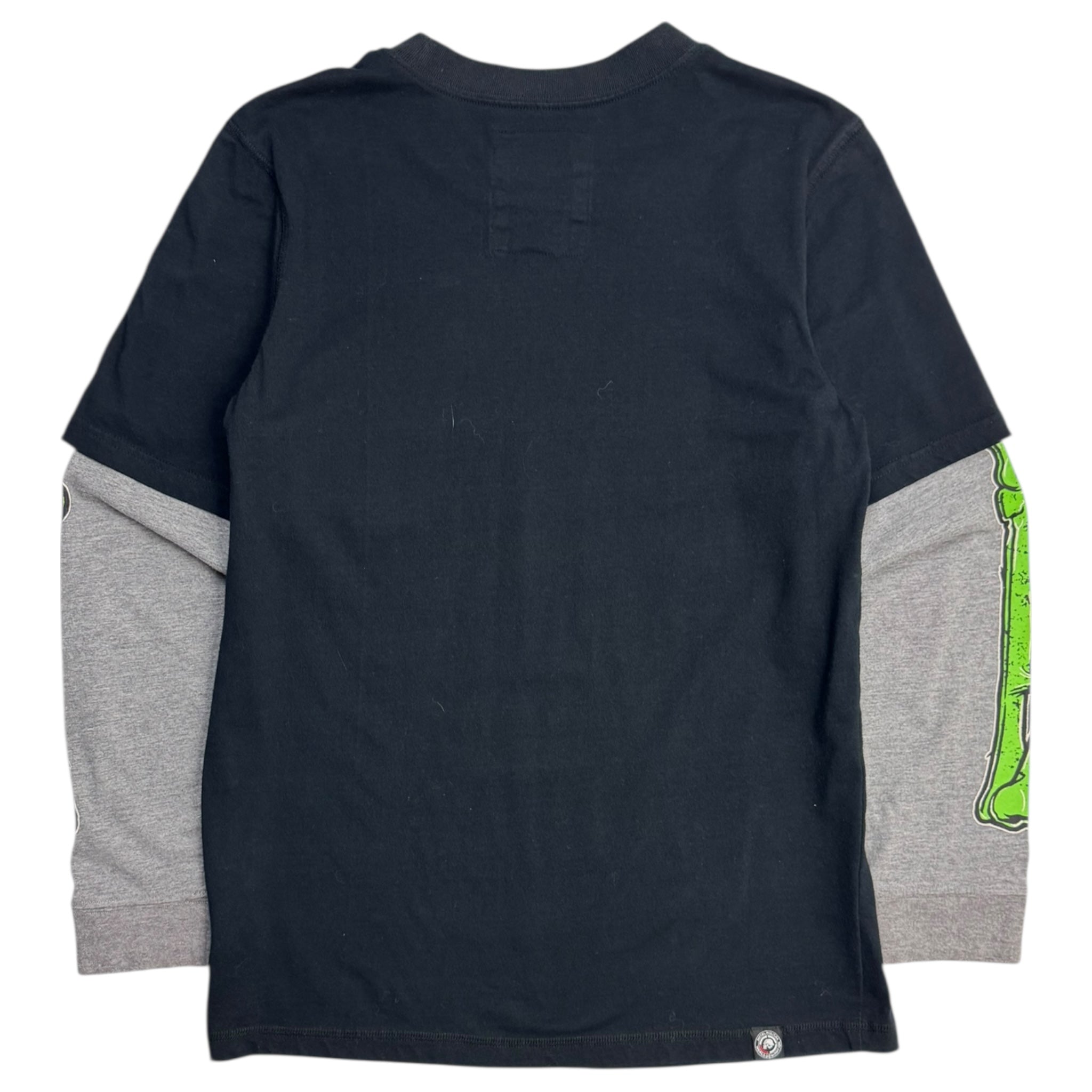 Y2K Metal Mulisha Skeleton Body Longsleeve Shirt