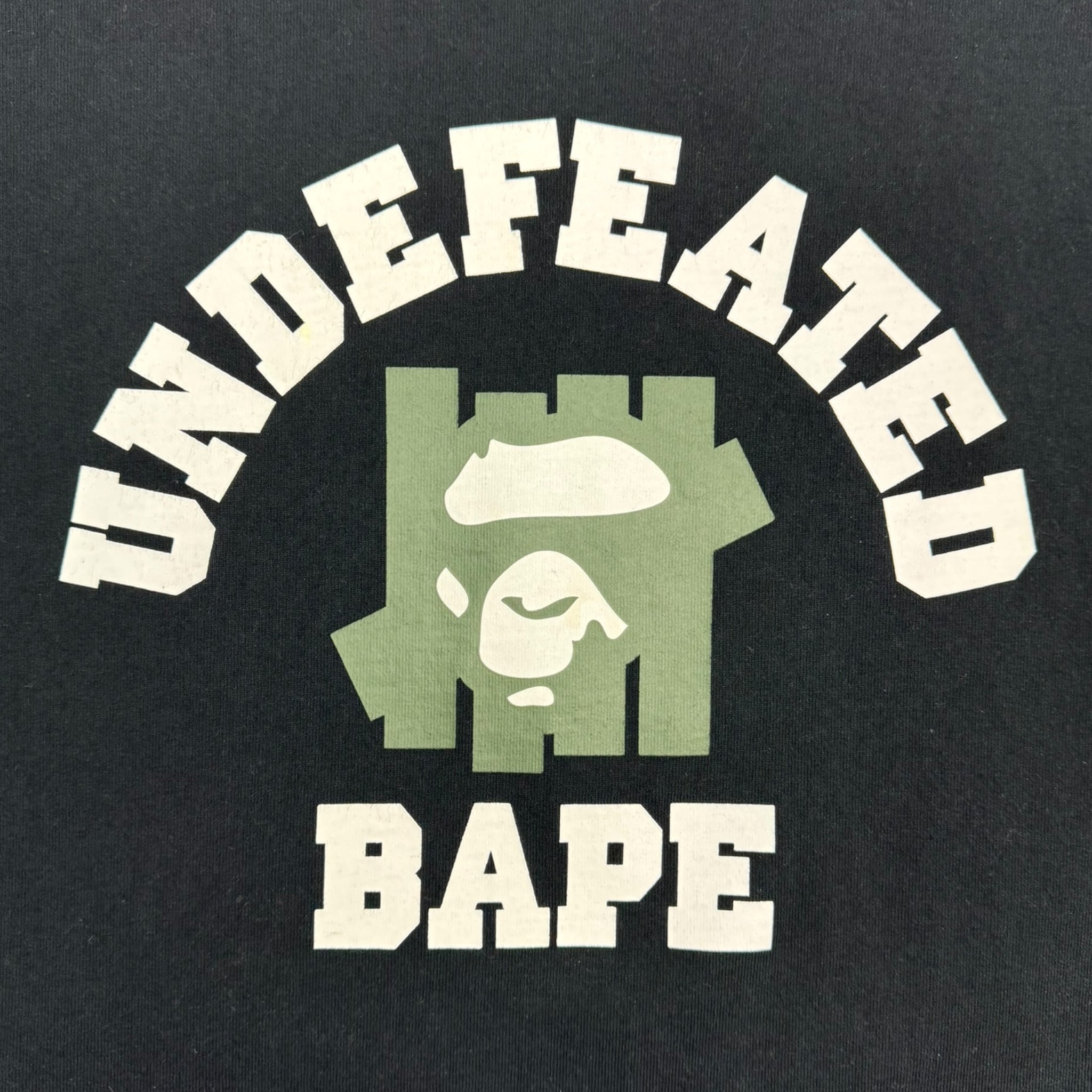 Bape x Undefeated College Tee