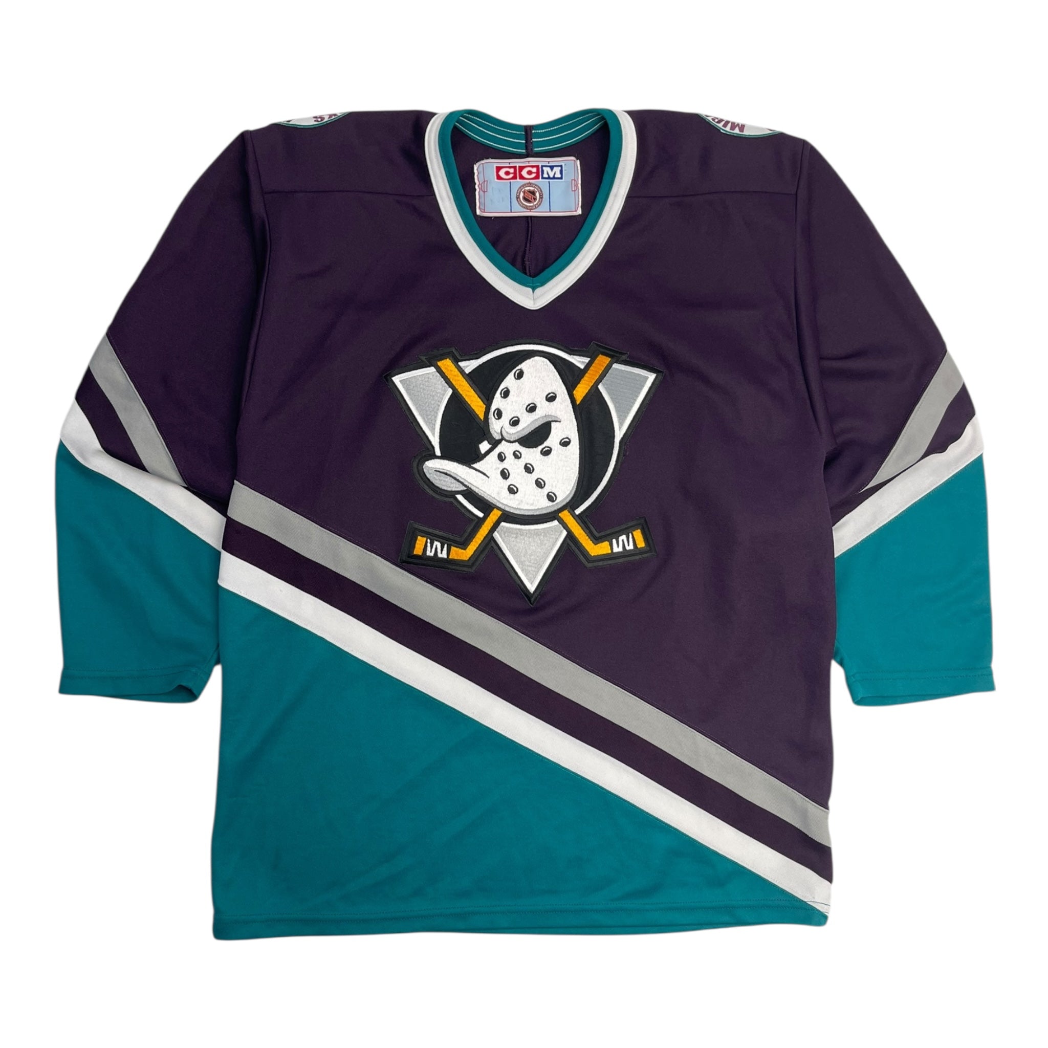 Vintage Anaheim Mighty Ducks CCM Home Jersey