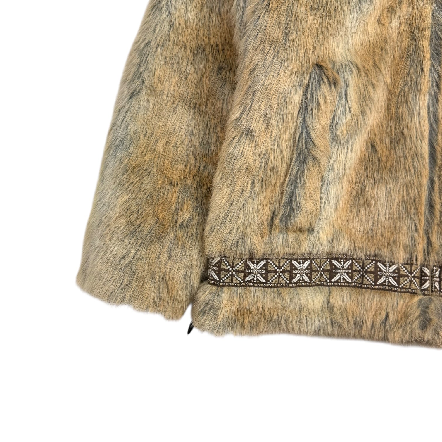 Supreme FW23 Faux Parka Brown