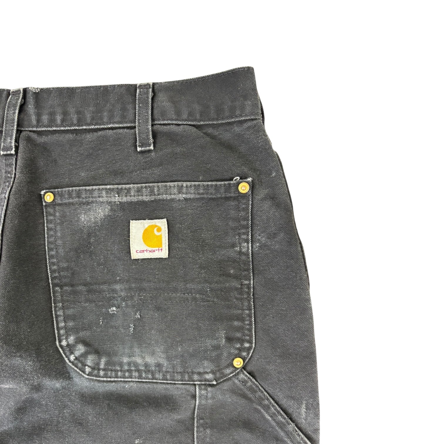 Vintage Carhartt Double Knee Workwear Pant Black