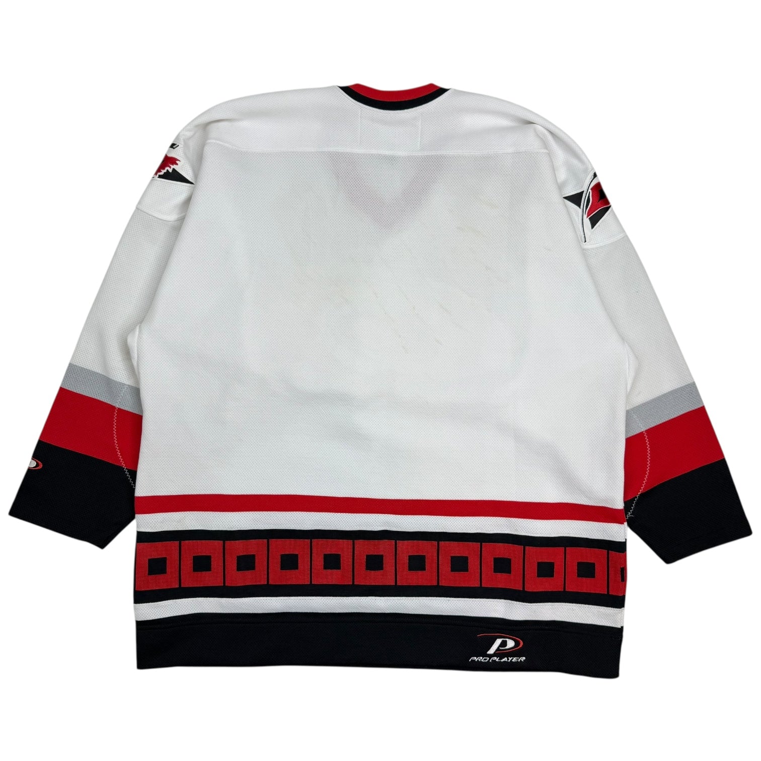 Vintage Pro Player Carolina Hurricanes Away Jersey White/Red