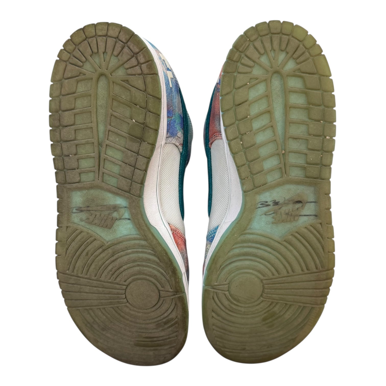 Nike SB Dunk Low Futura Laboratories Bleached Aqua (Used)