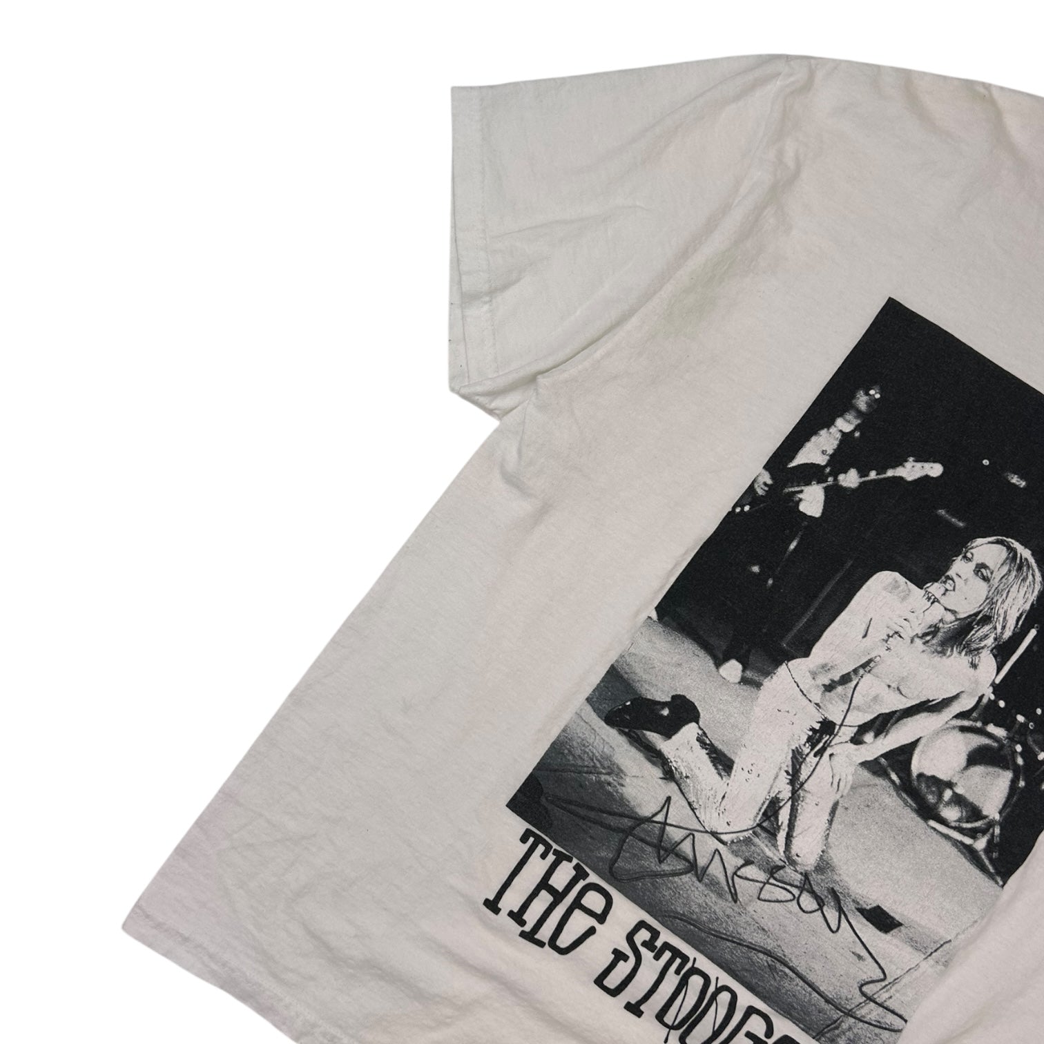 Vintage Stussy The Stooges T-Shirt White