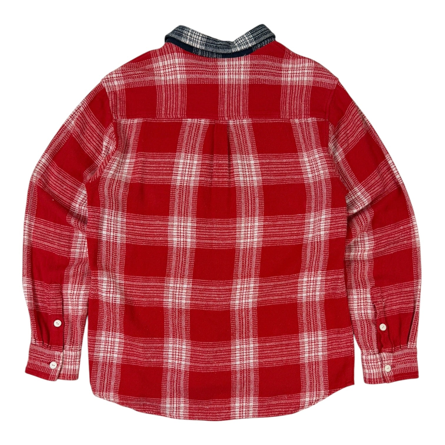 Vintage Stussy Long Sleeve Button Up Flannel Red