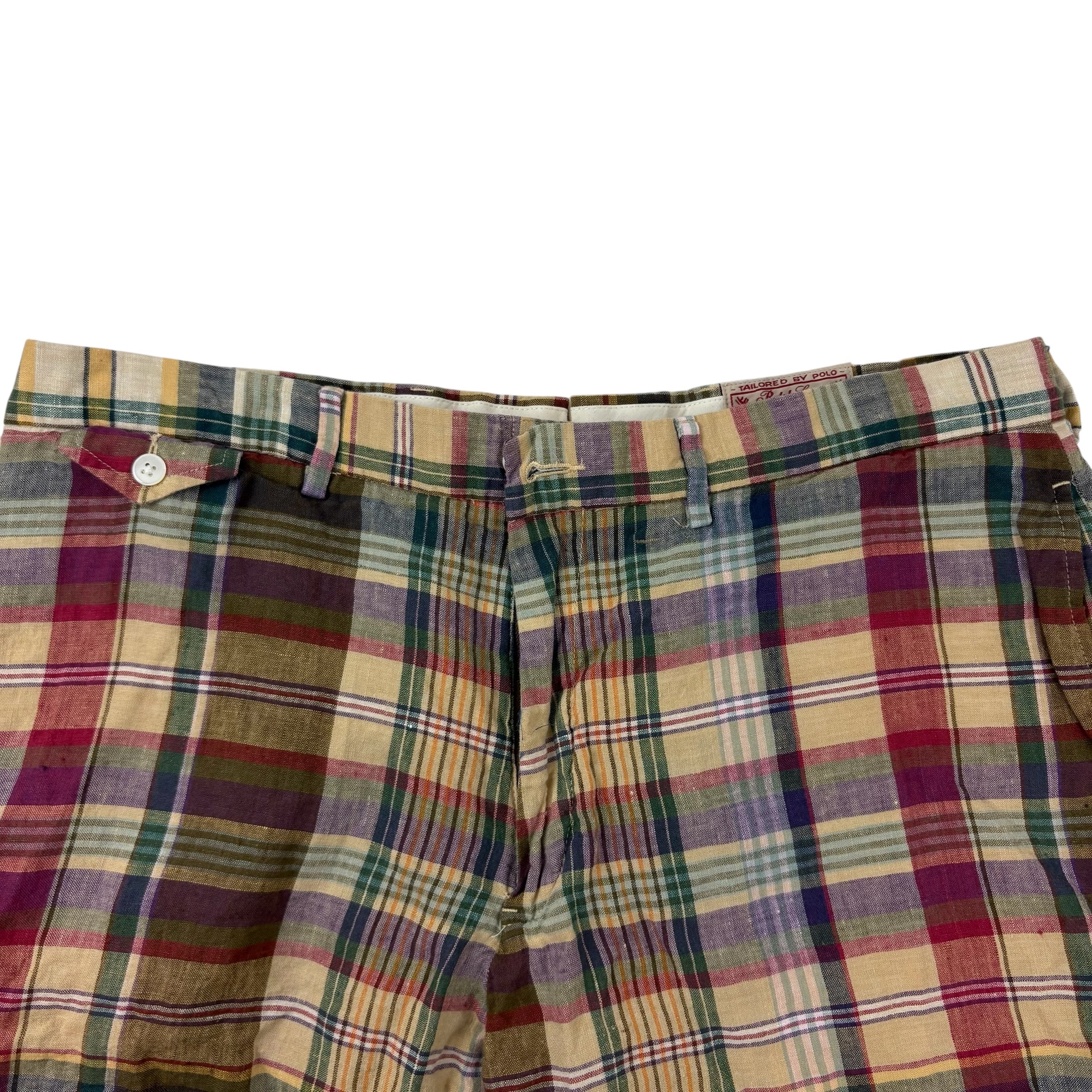 Vintage Polo Ralph Lauren Shorts Plaid