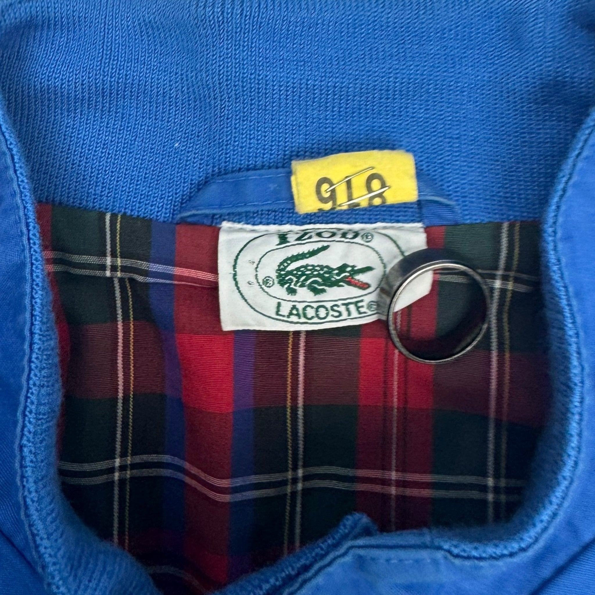 Vintage Izod Lacoste Harrington Jacket Royal