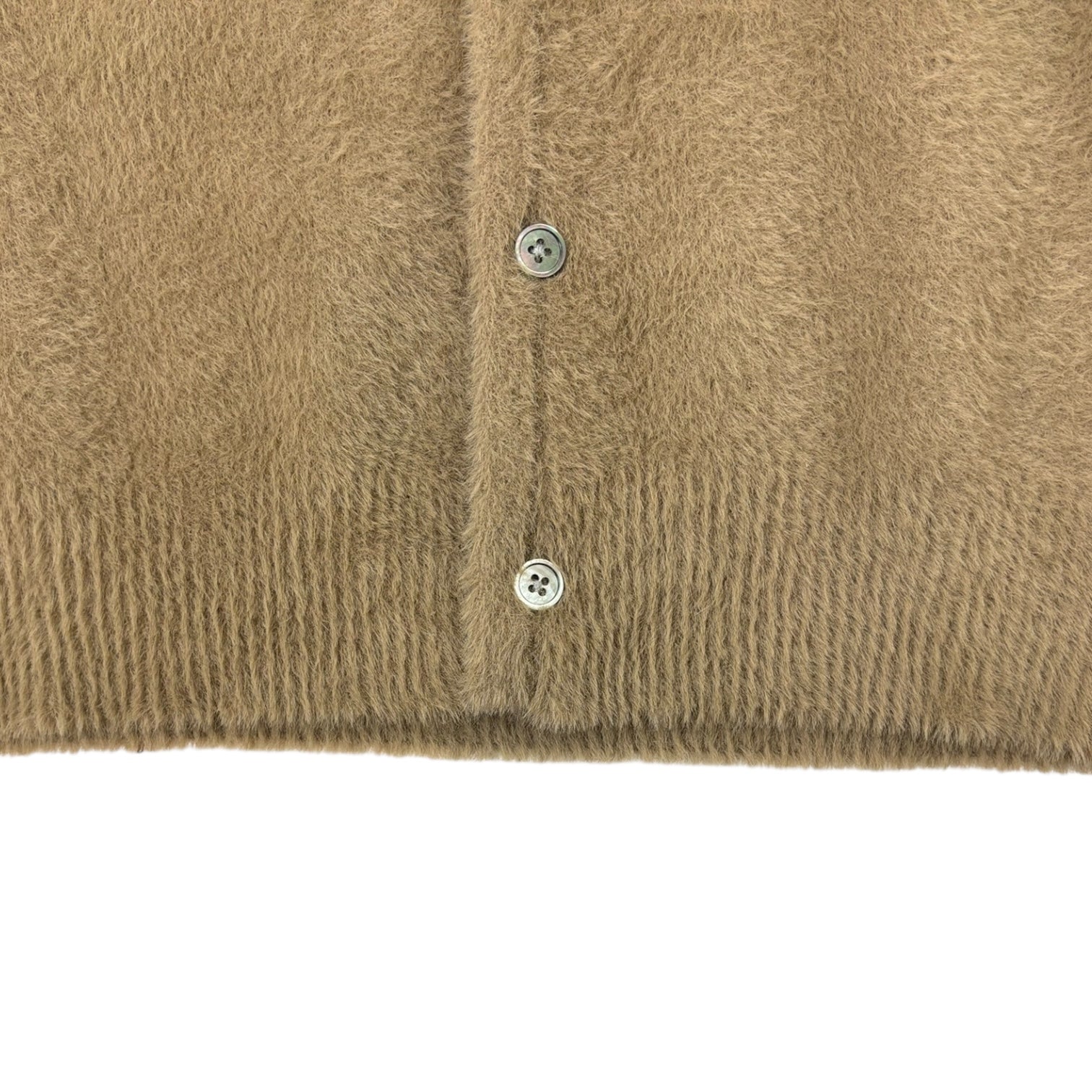 Stussy Shaggy Cardigan Light Brown
