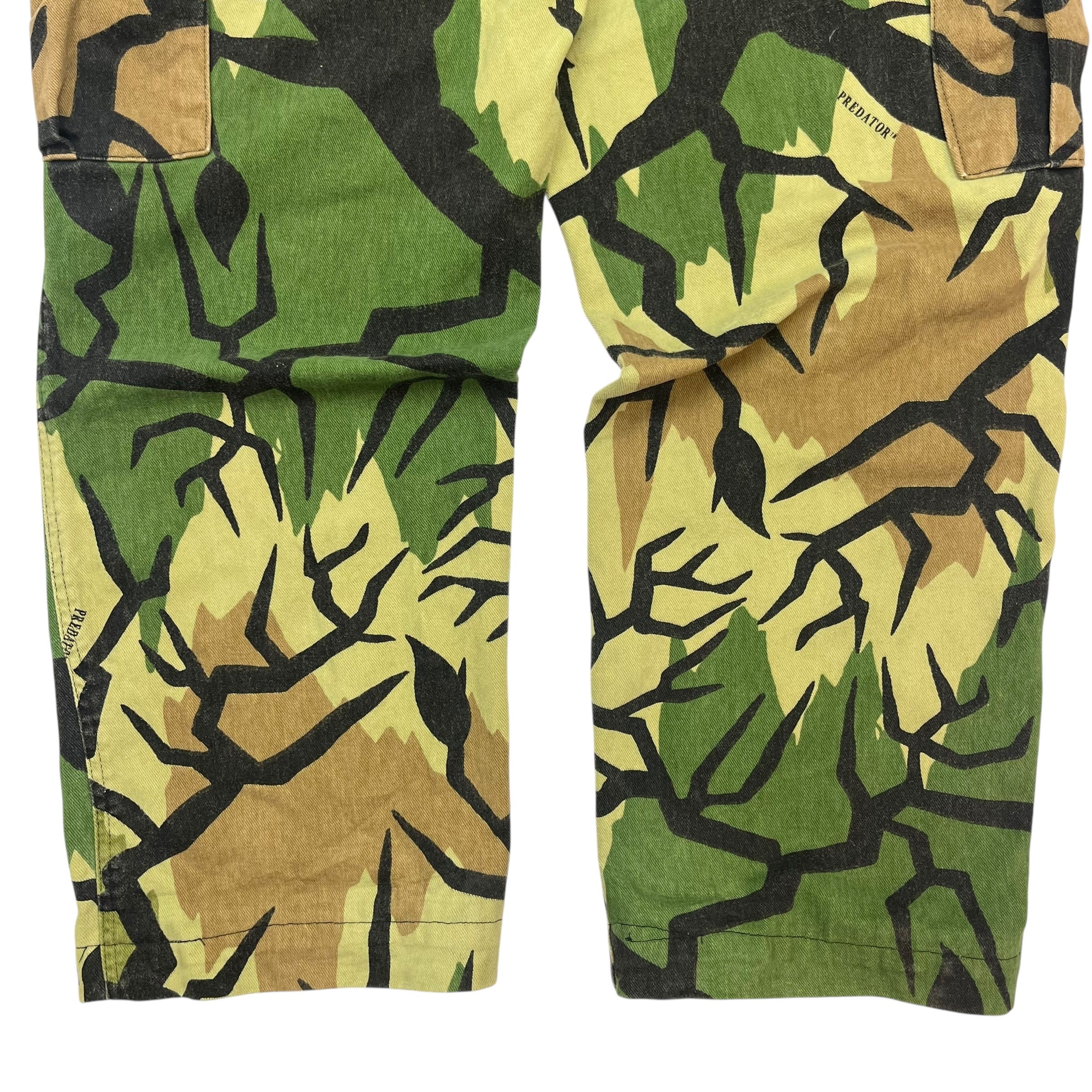 Vintage Predator Camouflage Hunting Khaki Pants Green