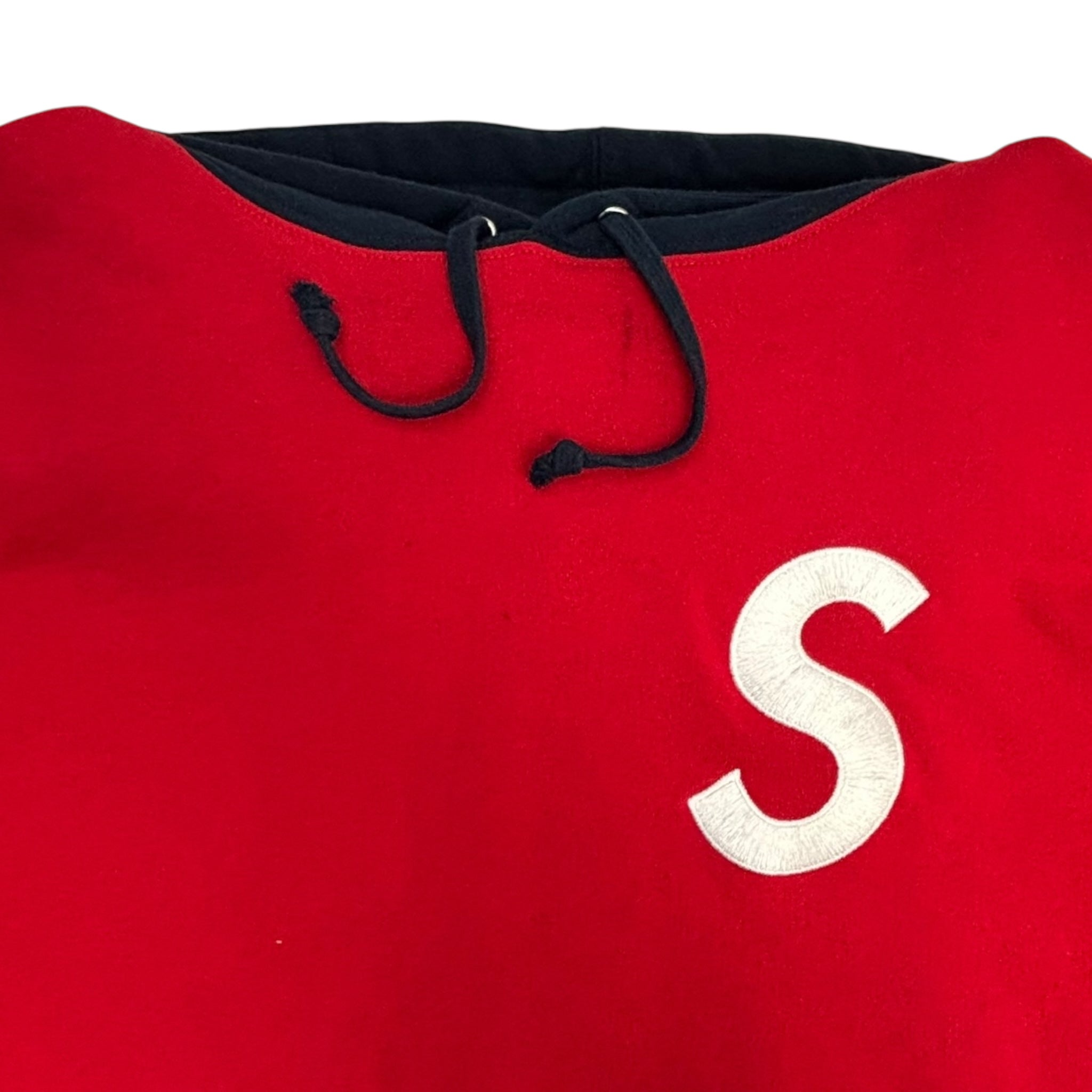 Supreme S Logo Colorblocked Hoodie