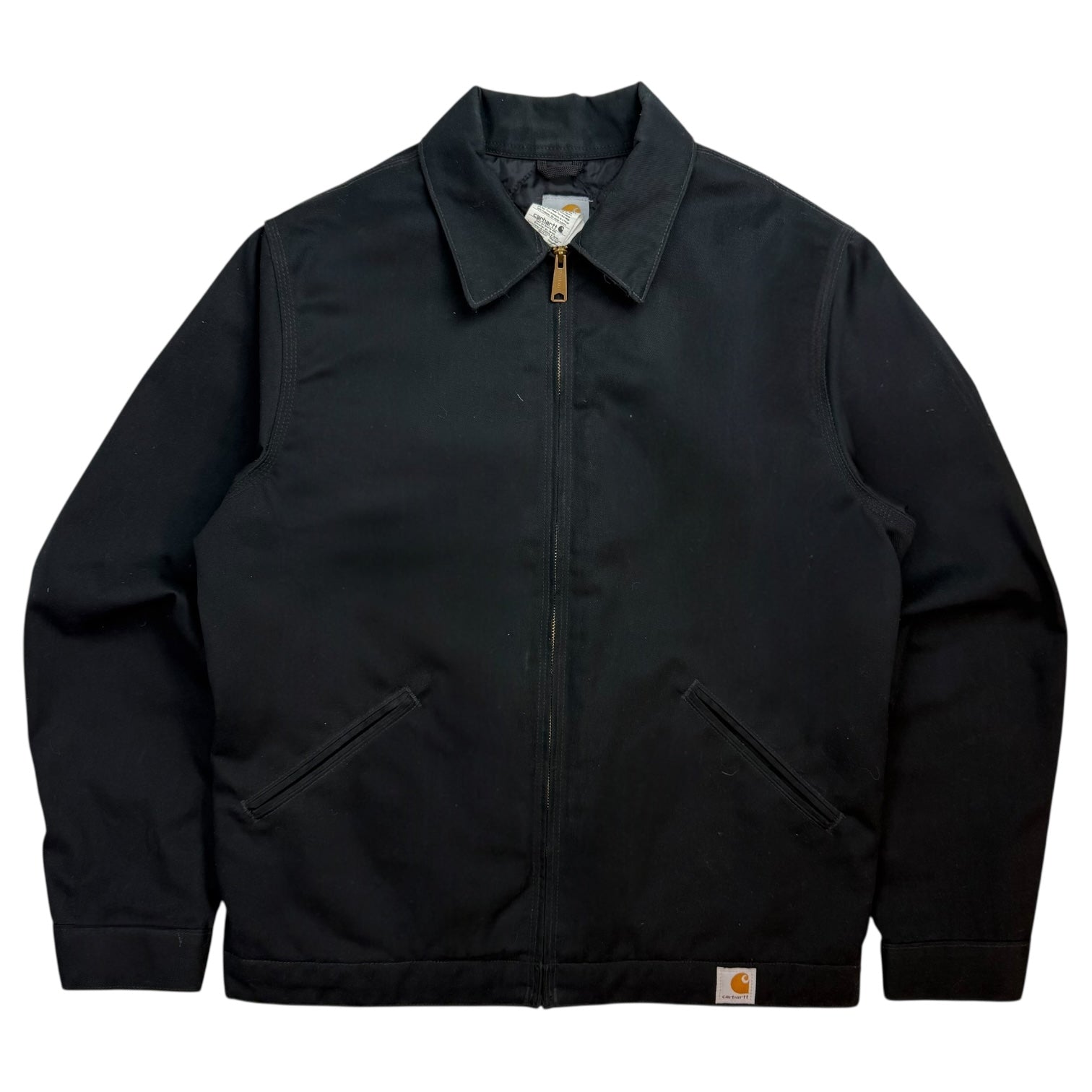 Vintage Carhartt Twill Work Jacket Black
