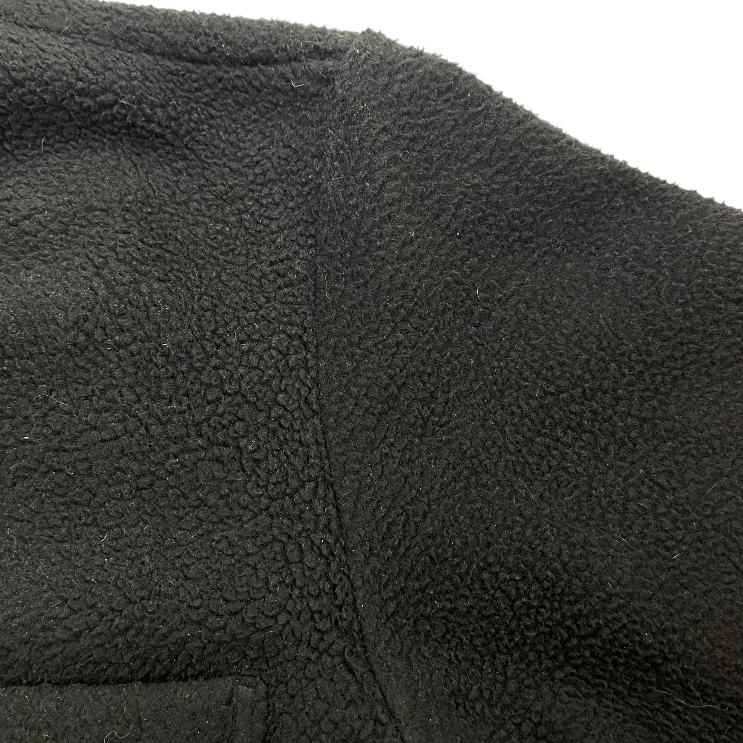 Stussy Polar Fleece Cardigan Black